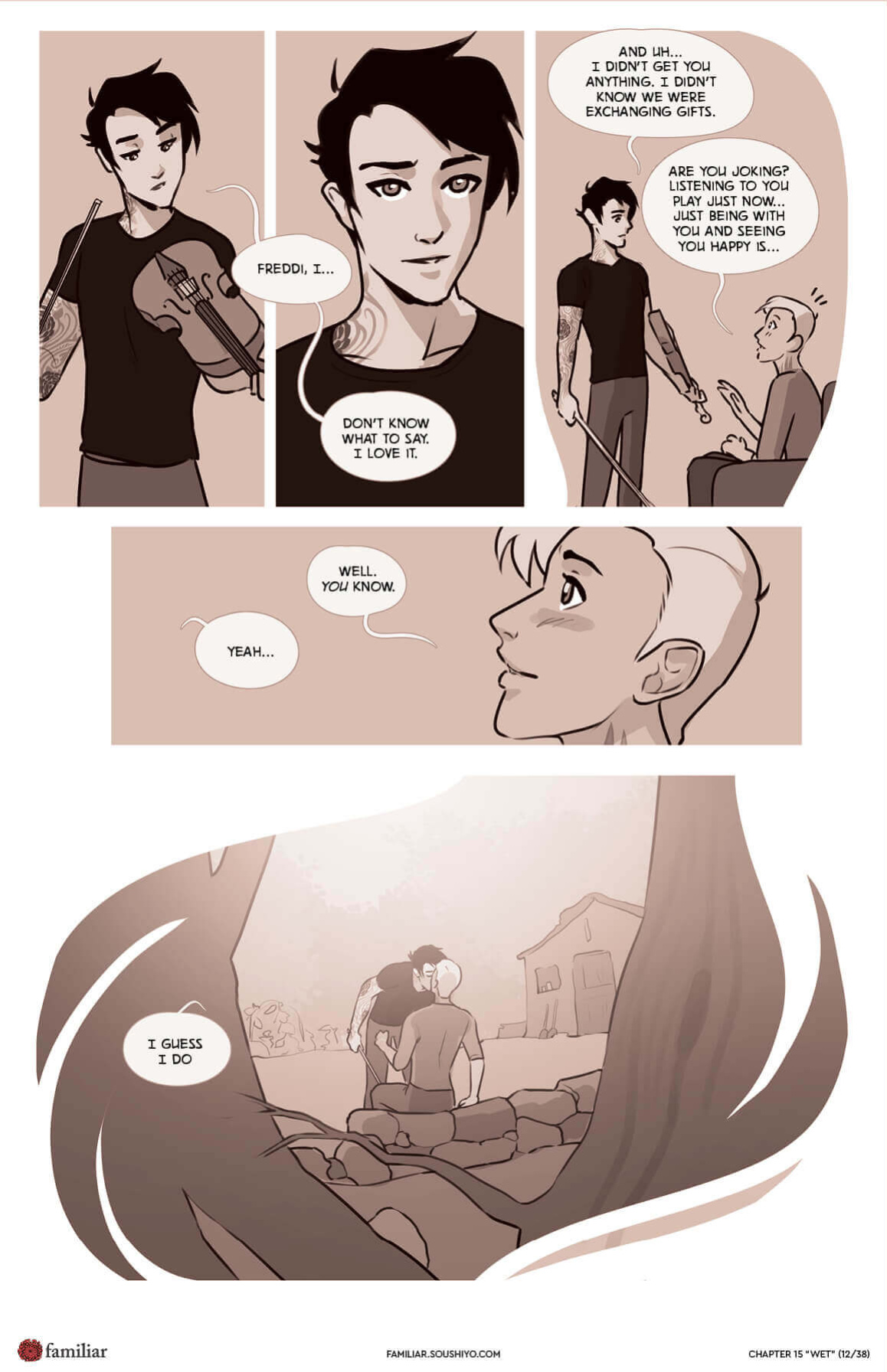 Familiar [Soushiyo] - Act 2 - Chapter 15 - Wet Part 2