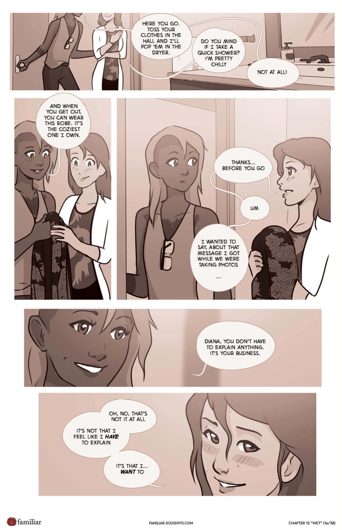 Familiar [Soushiyo] - Act 2 - Chapter 15 - Wet Part 2