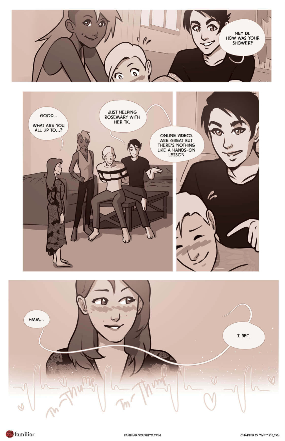 Familiar [Soushiyo] - Act 2 - Chapter 15 - Wet Part 2