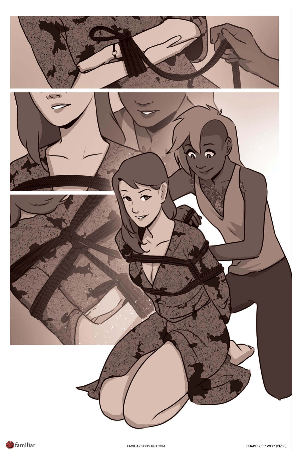 Familiar [Soushiyo] - Act 2 - Chapter 15 - Wet Part 2