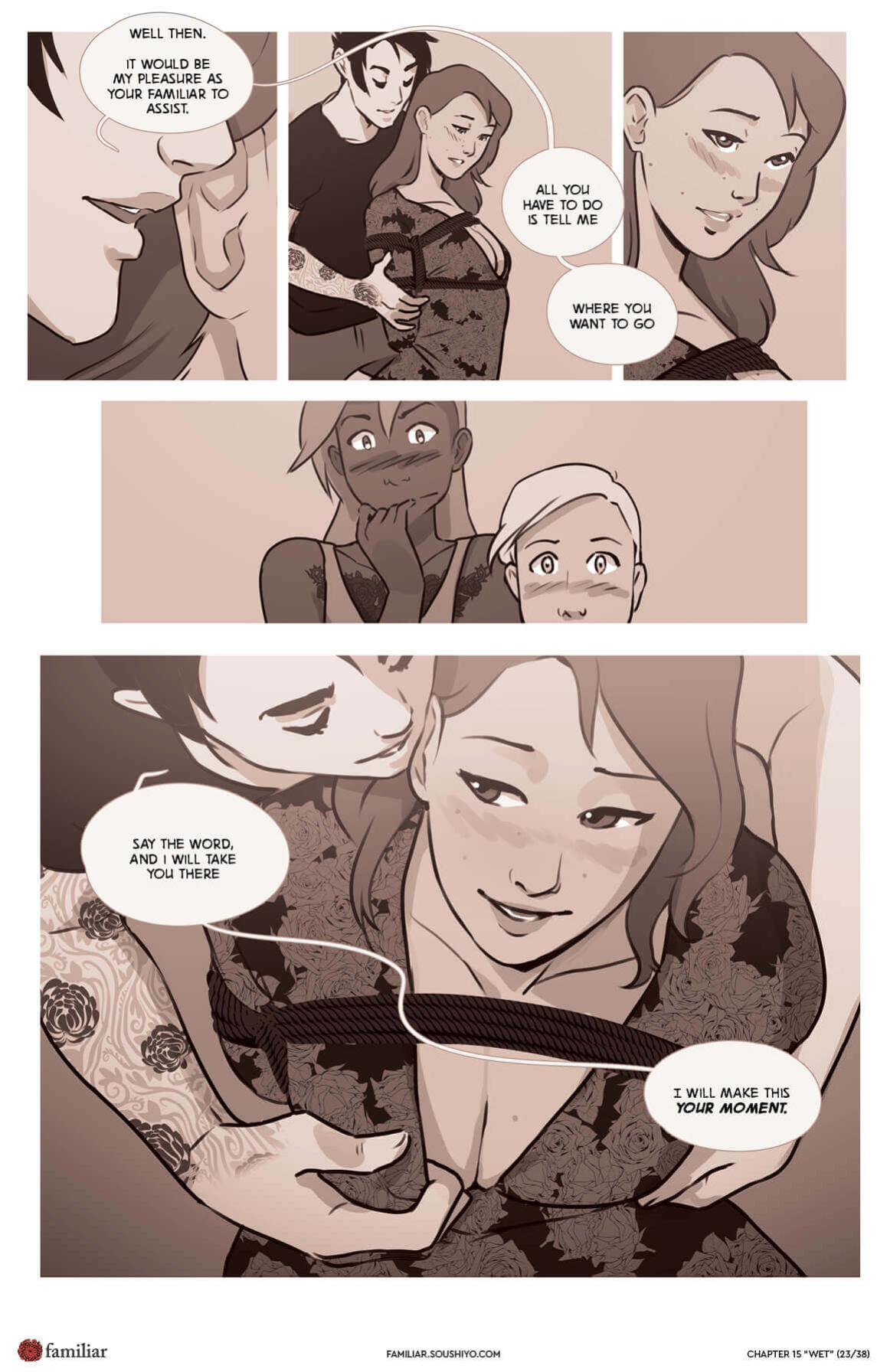 Familiar [Soushiyo] - Act 2 - Chapter 15 - Wet Part 2