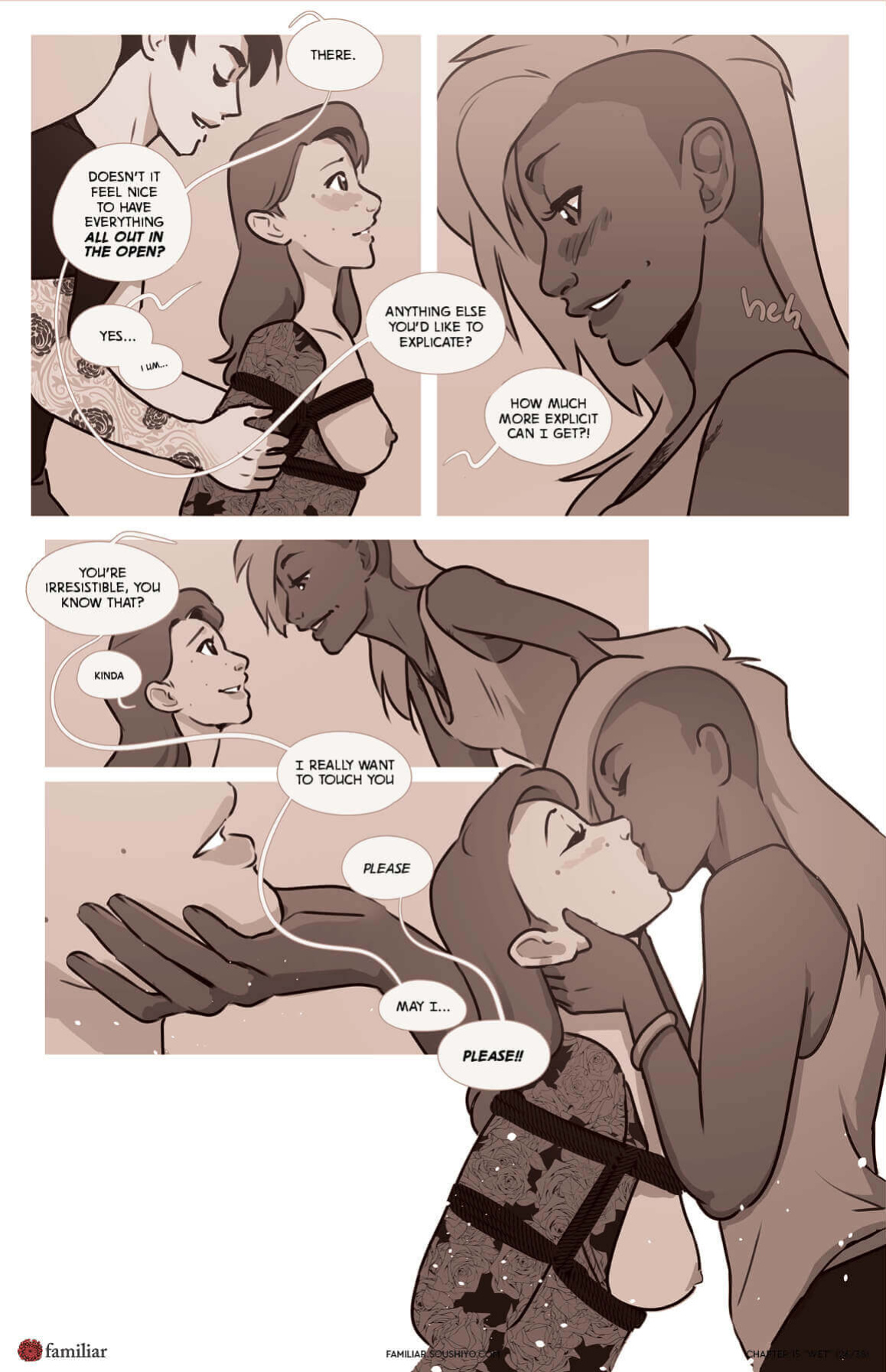 Familiar [Soushiyo] - Act 2 - Chapter 15 - Wet Part 2