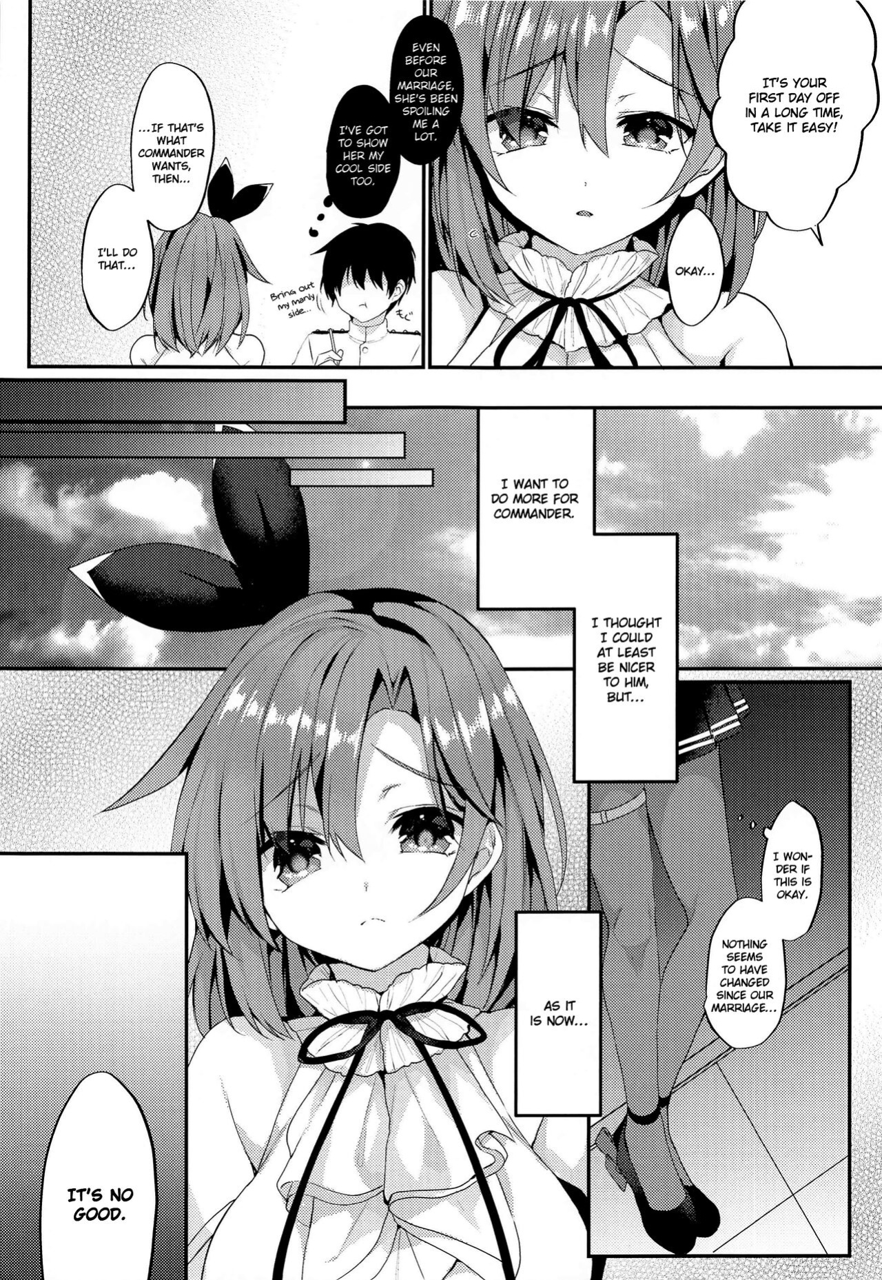 (AC2) [+Elegy (mt)] Yasashiku Shitai no | I Want to Be Nicer to You (Azur Lane) [Hikura Scans]