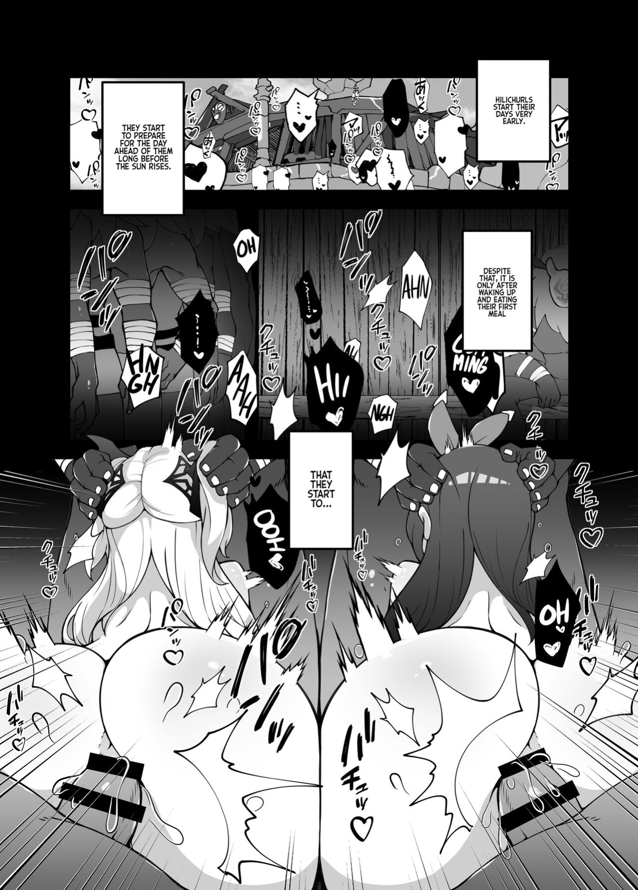 [Karouke (Karou)] The Attack of the Hilichurls II ~The Invasion's Prelude~ Noelle,Chivalric Blossom that withered~ (Genshin Impact) [Kyuume]