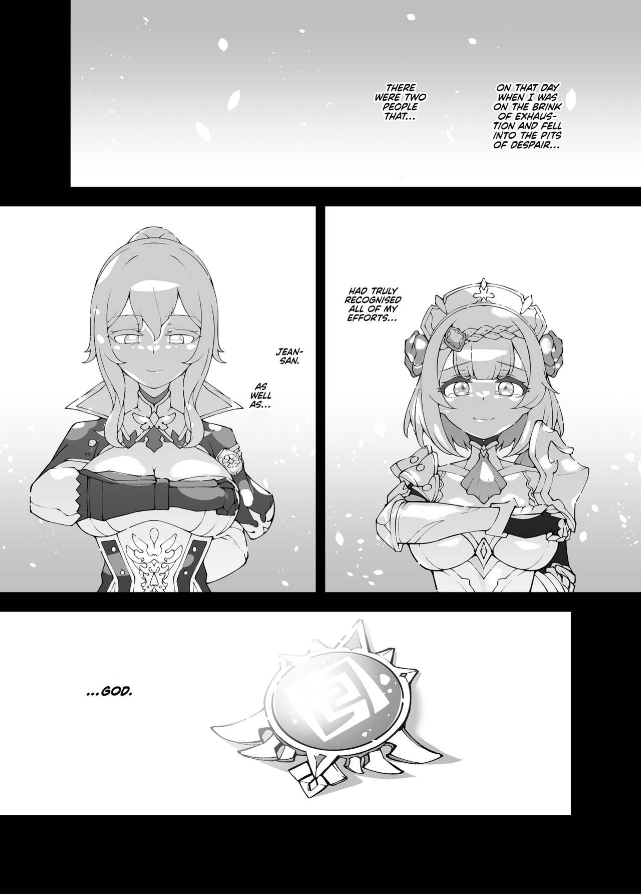 [Karouke (Karou)] The Attack of the Hilichurls II ~The Invasion's Prelude~ Noelle,Chivalric Blossom that withered~ (Genshin Impact) [Kyuume]