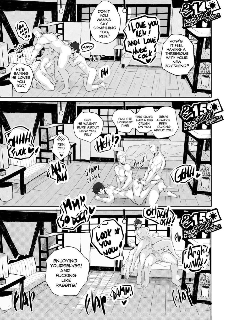 [Robokeh] Valentine’s Night – Persona 5 dj [Eng]