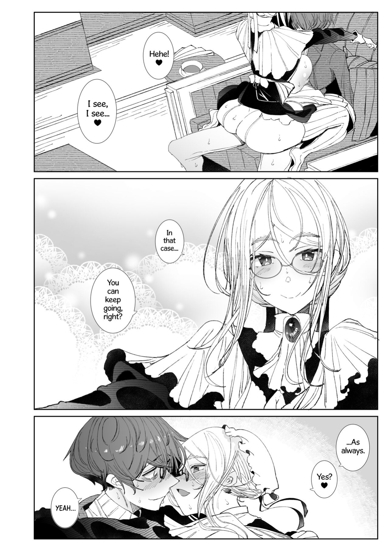 [Metro Notes (Tsumetoro)] Shinshi Tsuki Maid no Sophie-san Soushuuhen | Gentleman’s Maid Sophie: Compilation 1