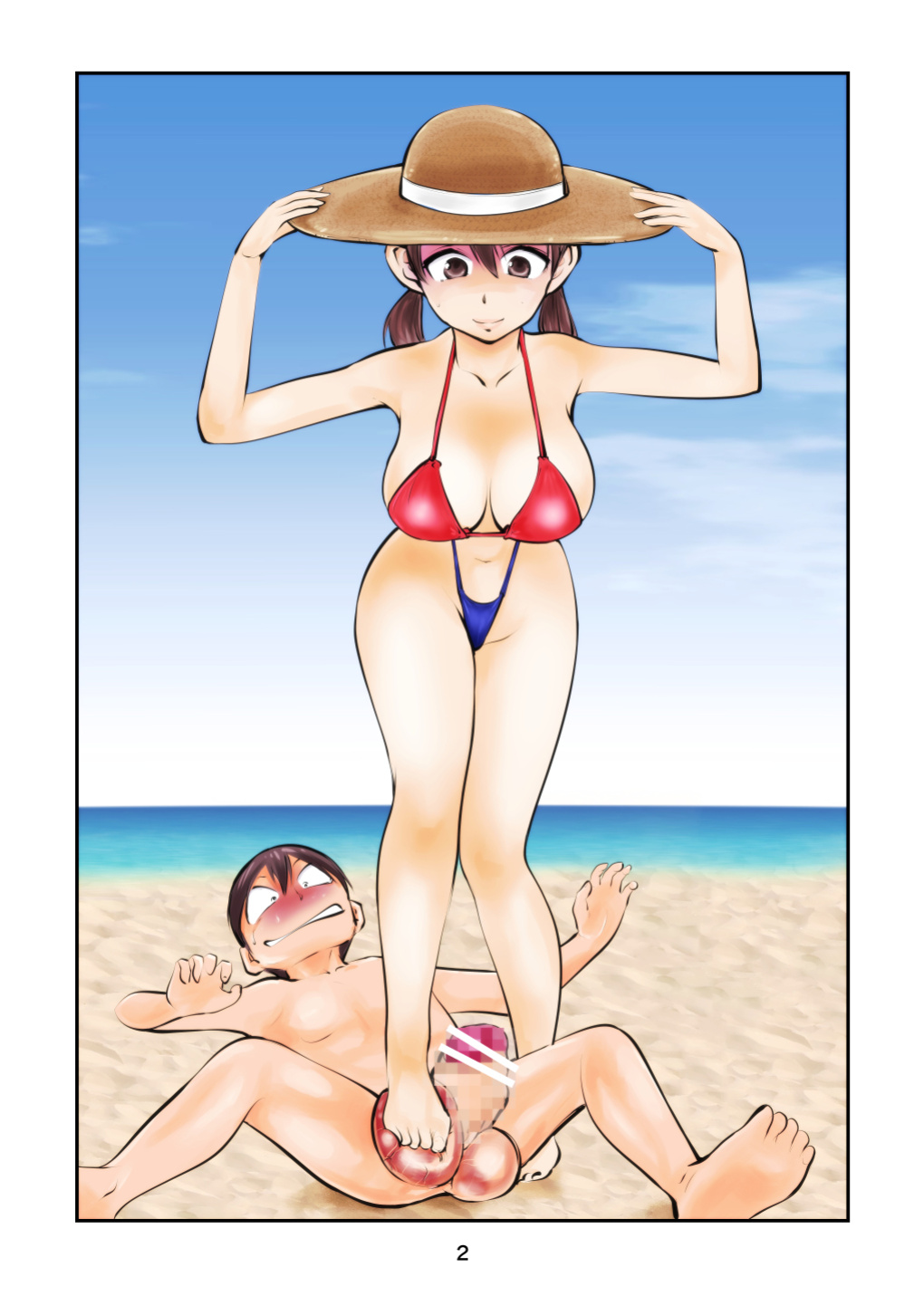 [Pecan (Makunouchi)] Denma Kyoudai & Juumai in Beach {Hennojin}