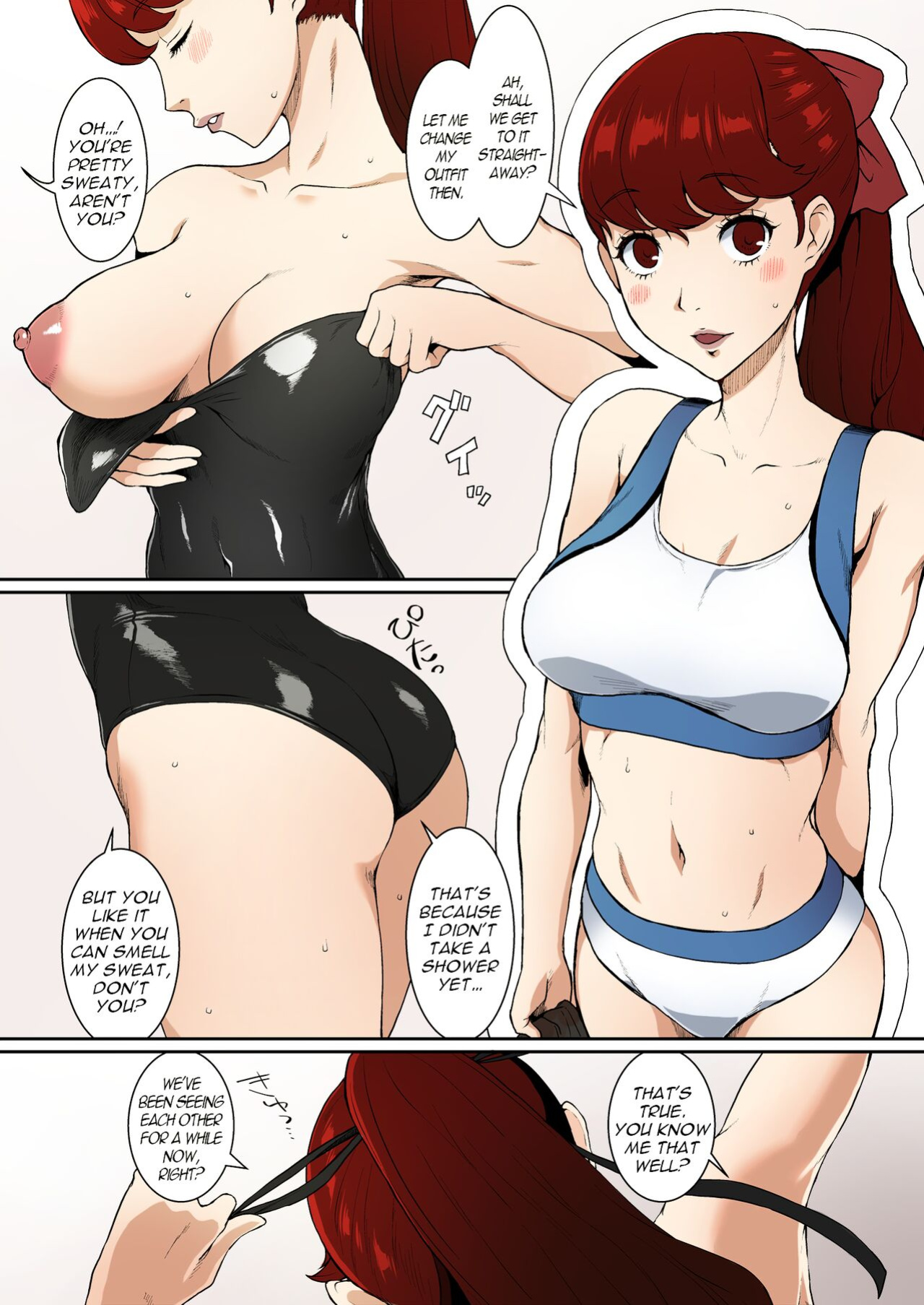 [ParadiseGom (Gorgonzola)] Mou Hitori no Senpai | My Other Senpai (Persona 5) [Colorized] [SPDSD]
