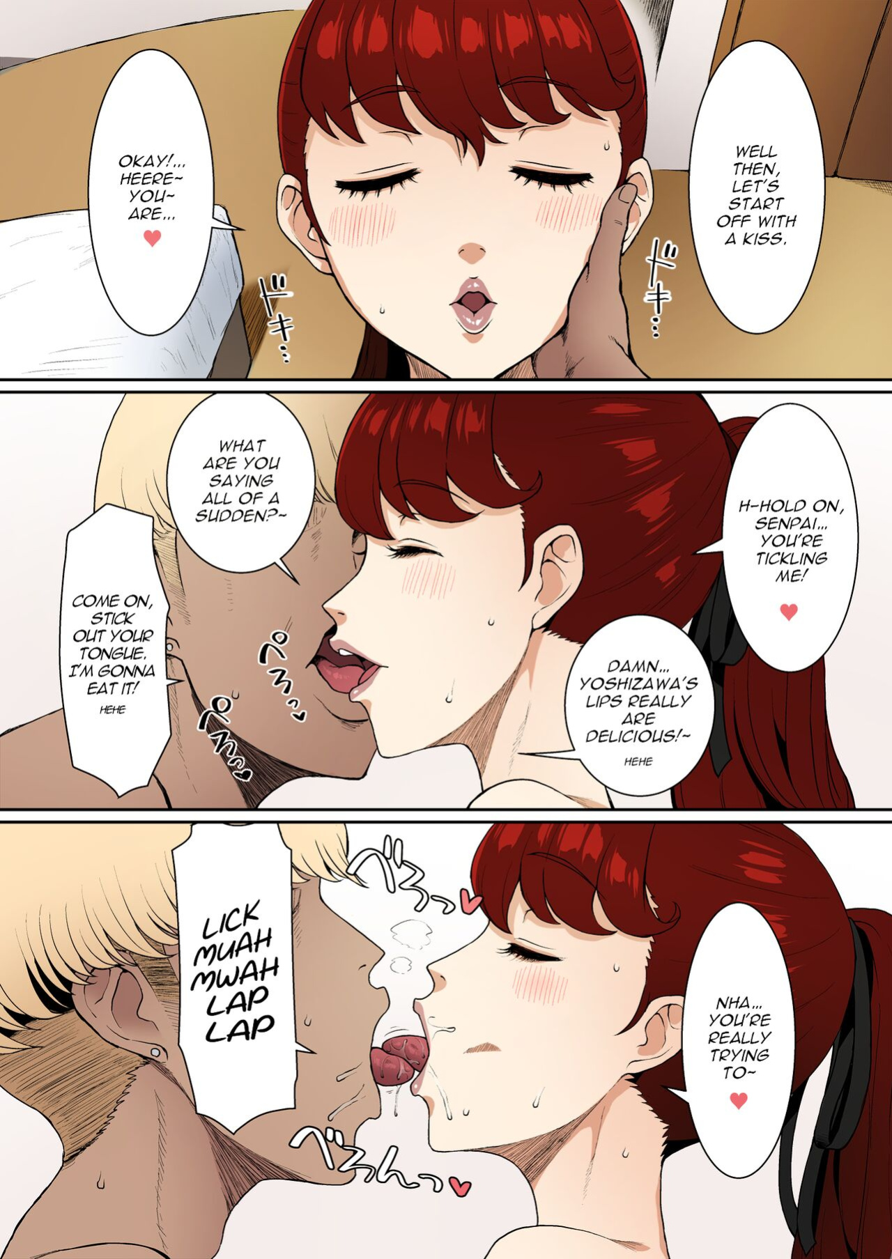 [ParadiseGom (Gorgonzola)] Mou Hitori no Senpai | My Other Senpai (Persona 5) [Colorized] [SPDSD]