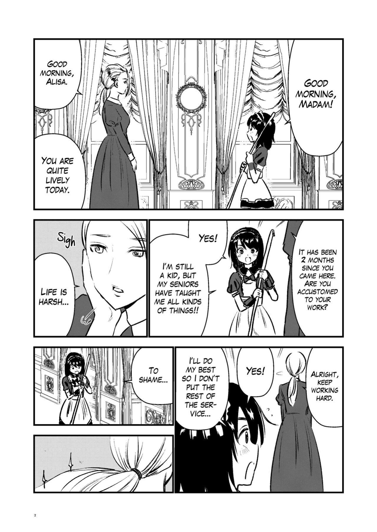 [Hirama] Maid Minarai wa Mita | The apprentice maid saw it [The Blavatsky Project]