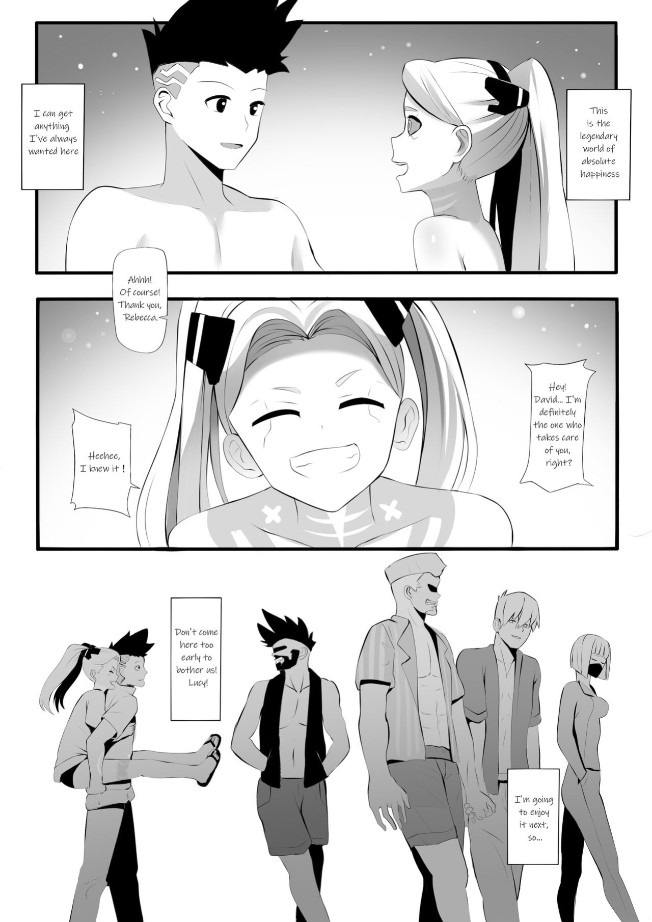 [Ginhaha] Rebekka ga Kitai Suru Nichijou | Daily Life that Rebecca Expects (Cyberpunk: Edgerunners)
