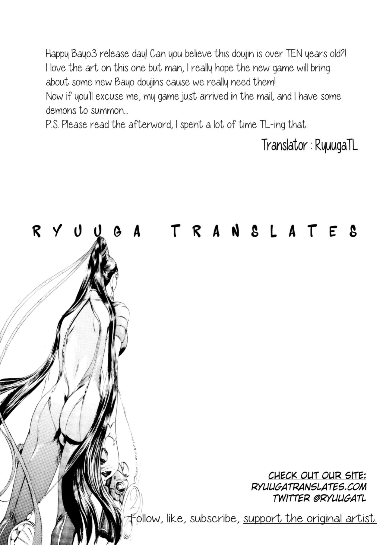 [Busou Megami (Kannaduki Kanna)] WITCH (BAYONETTA) [RyuugaTL]
