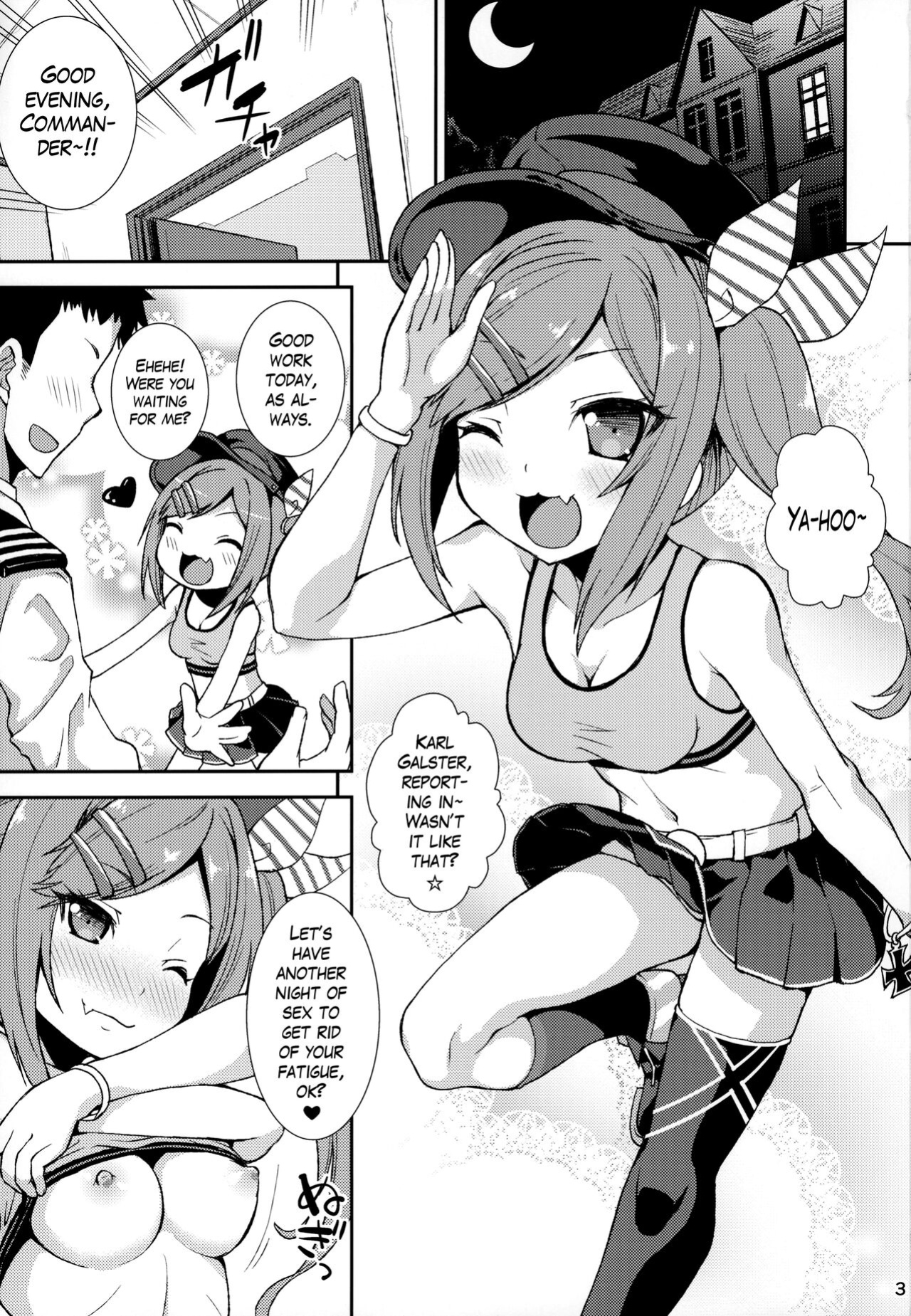 (AzuLan Gakuen Koubaibu 6) [Igou (Yamazaki Kana)] Z20 no Shikikan Asobi. | Z20 having fun with her Commander (Azur Lane) [The Blavatsky Project]