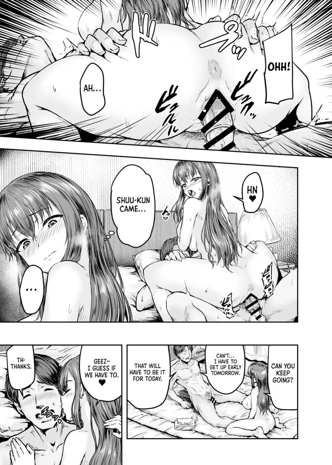[Sazareito (Ohnaka Ito)] Watashi... Kaerare Chaimashita. -AroThir OL ga Yarichin Daigakusei-tachi no Chinpo ni Dohamari suru made- [GunsAndGravy]