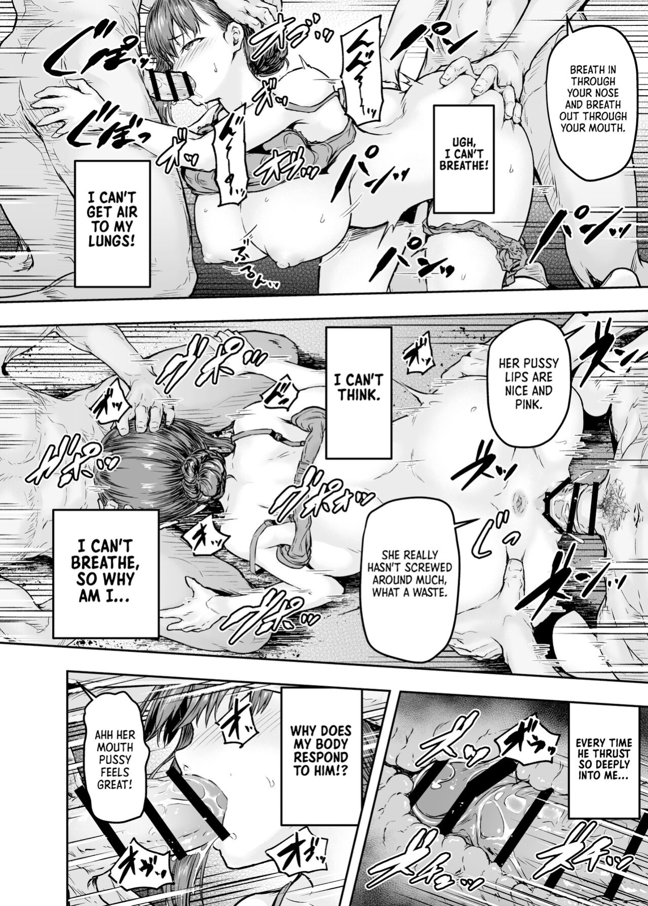 [Sazareito (Ohnaka Ito)] Watashi... Kaerare Chaimashita. -AroThir OL ga Yarichin Daigakusei-tachi no Chinpo ni Dohamari suru made- [GunsAndGravy]