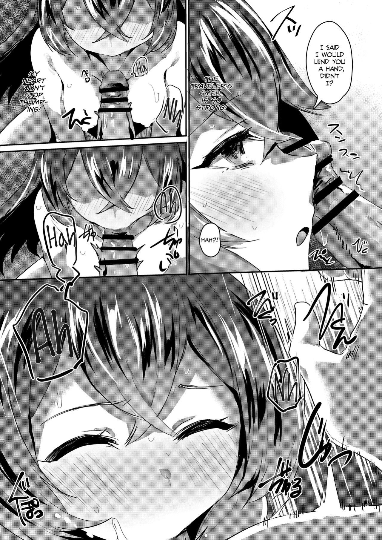 [Rev3 (Monchan rev3)] Tada no Ningyou ja Nai!? | Baron Bunny is not a... Sex Toy?! (Genshin Impact) [Team Rabu2]