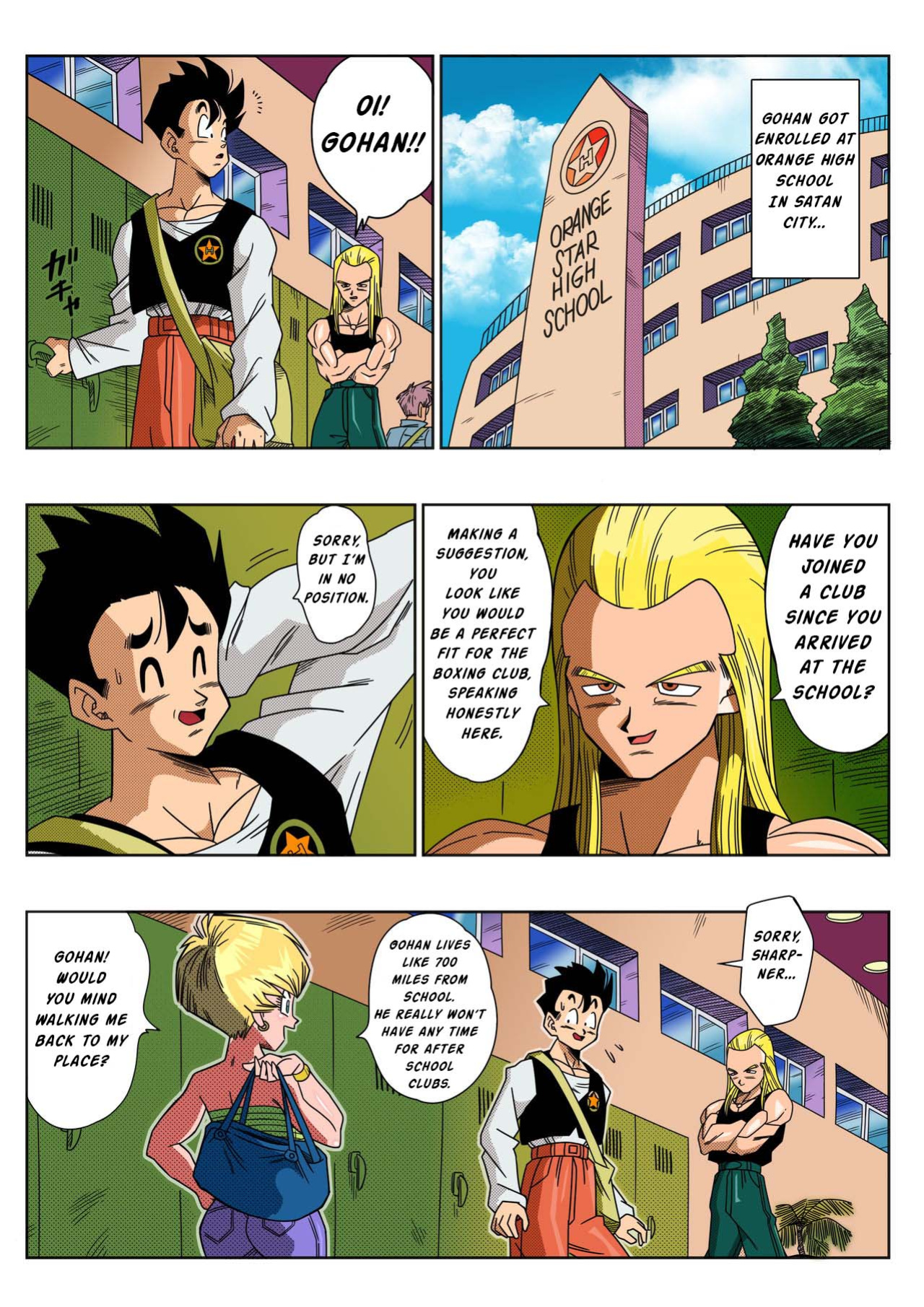LOVE TRIANGLE Z - GOHAN MEETS ERASA (Yamamoto)