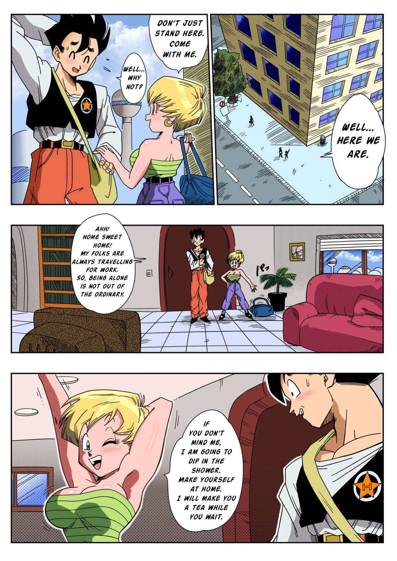 LOVE TRIANGLE Z - GOHAN MEETS ERASA (Yamamoto)