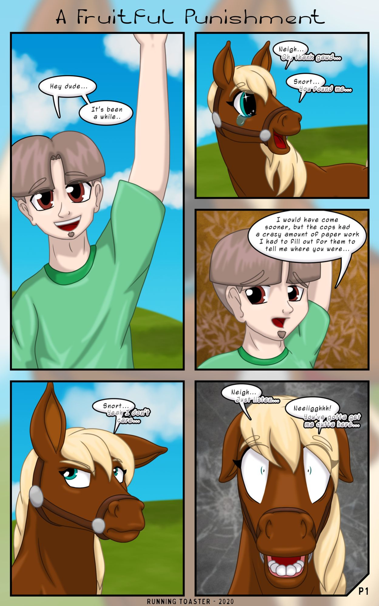 [RunningToaster] Mounting Up Punishment Series (complete with extras)