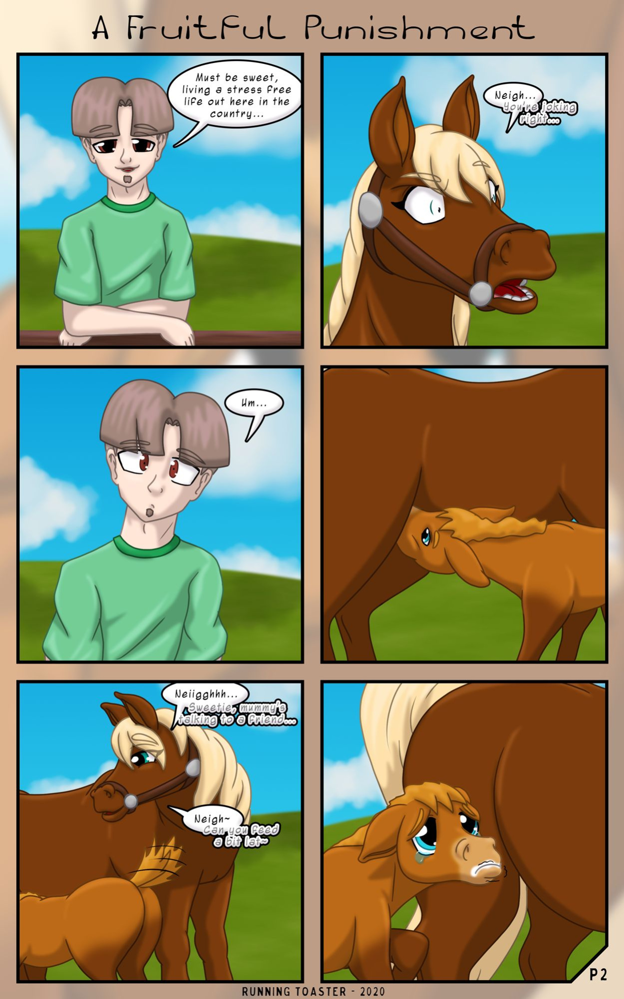 [RunningToaster] Mounting Up Punishment Series (complete with extras)