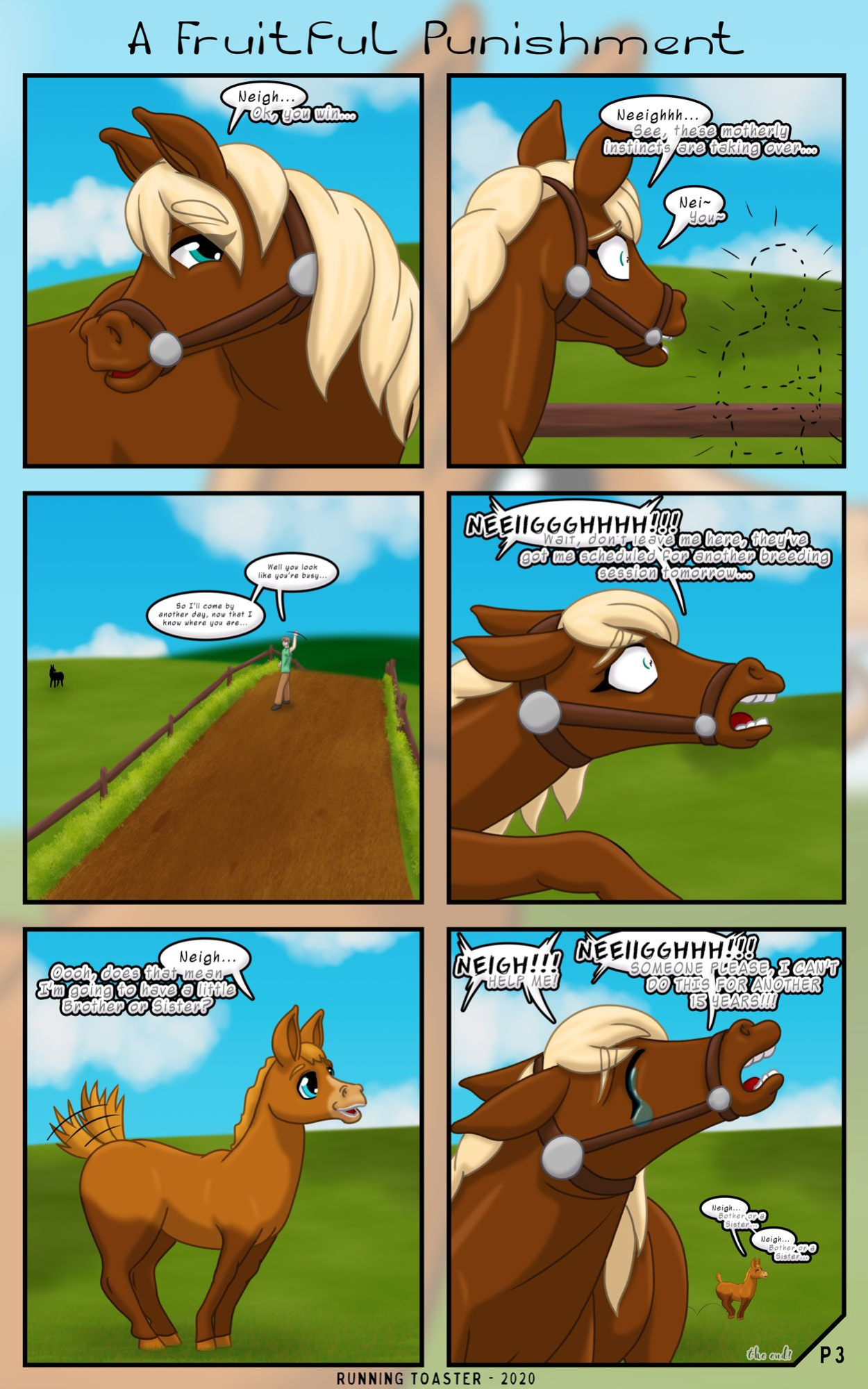 [RunningToaster] Mounting Up Punishment Series (complete with extras)