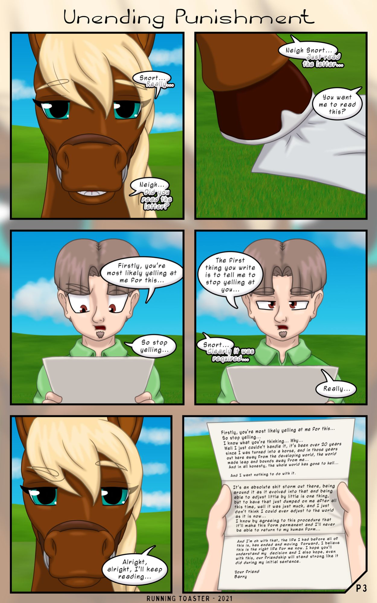 [RunningToaster] Mounting Up Punishment Series (complete with extras)