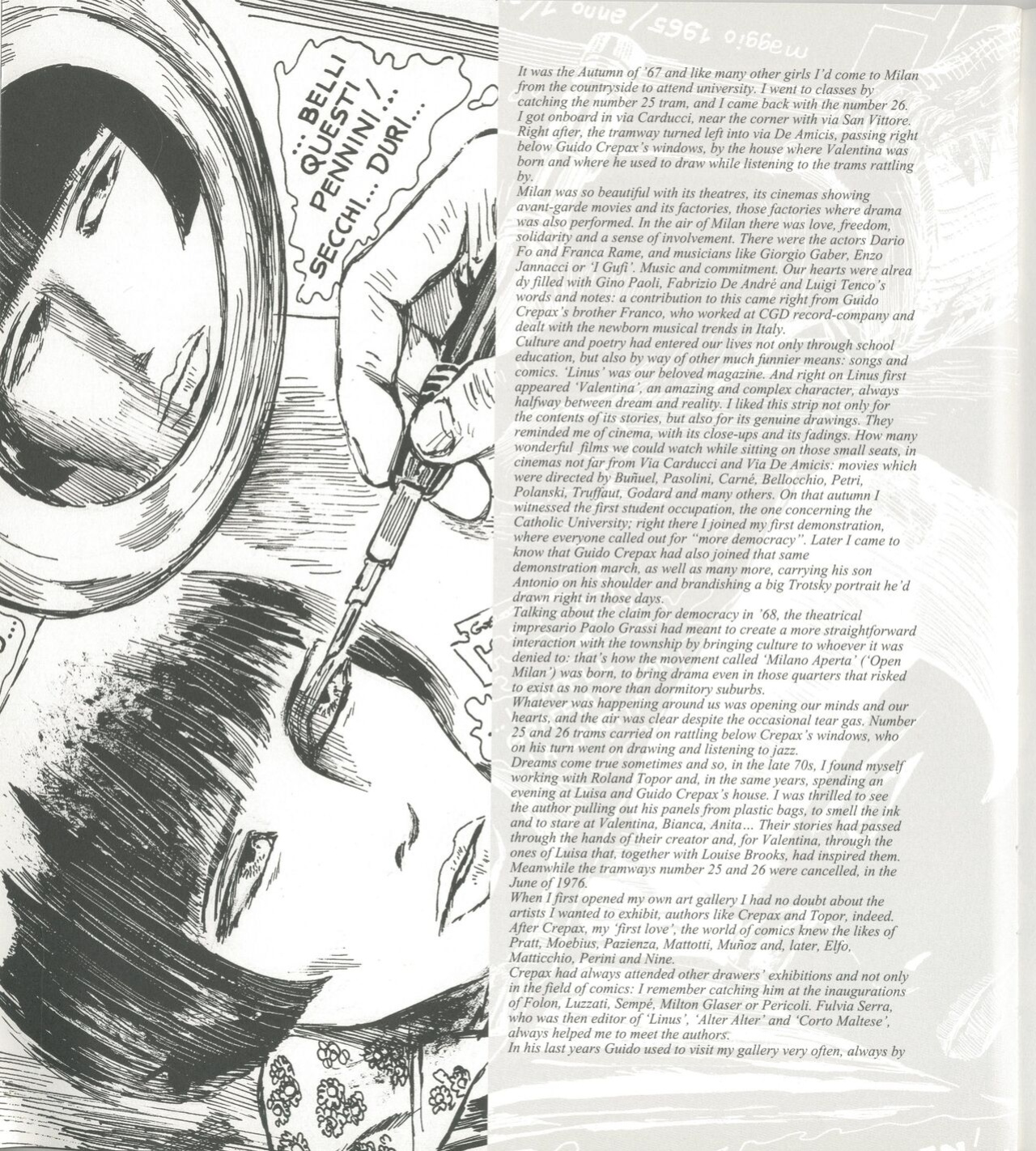Crepax Portrait d'un Artiste (EN) (IT) (FR)