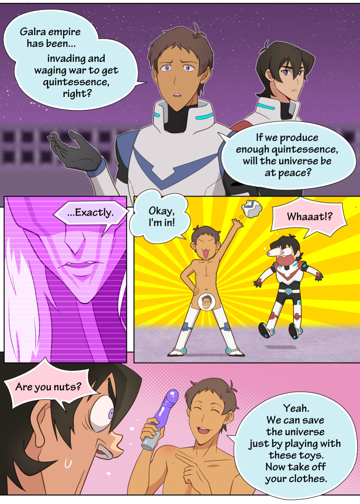 [halleseed] Haggar-sama no Omocha! - Toys save the universe!? (Voltron: Legendary Defender)