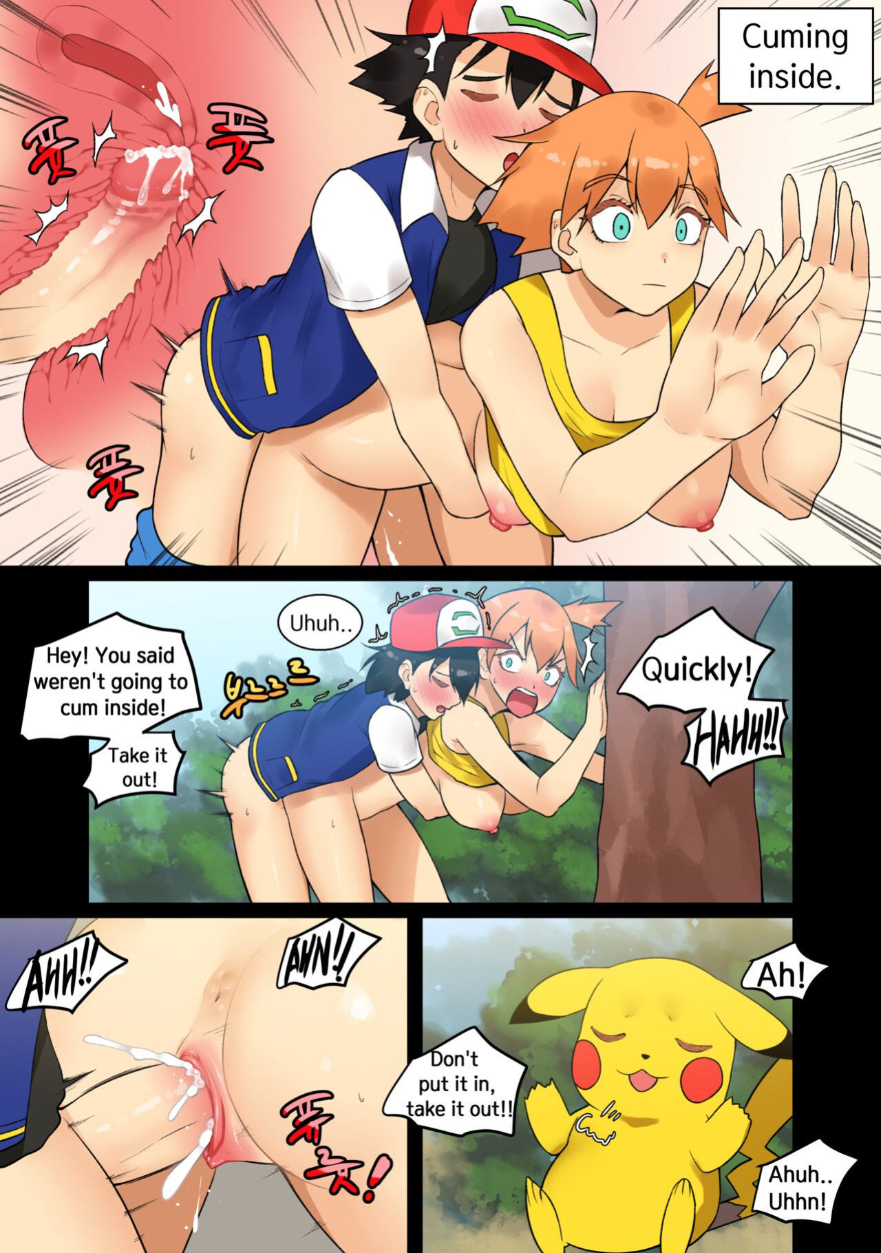 Ash x Misty (Trip with Pikachu 1- 5) HSD