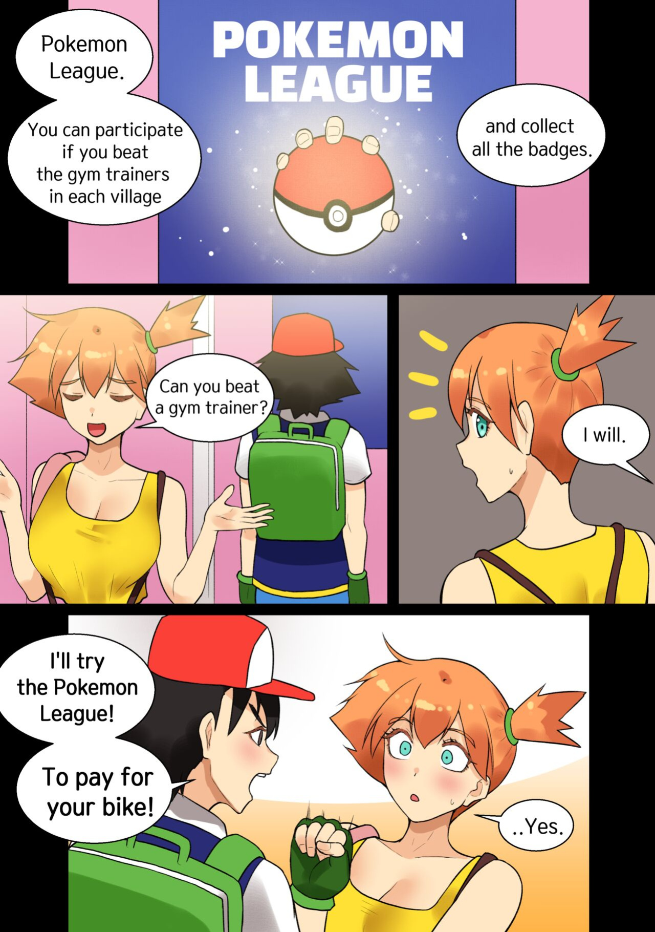 Ash x Misty (Trip with Pikachu 1- 5) HSD