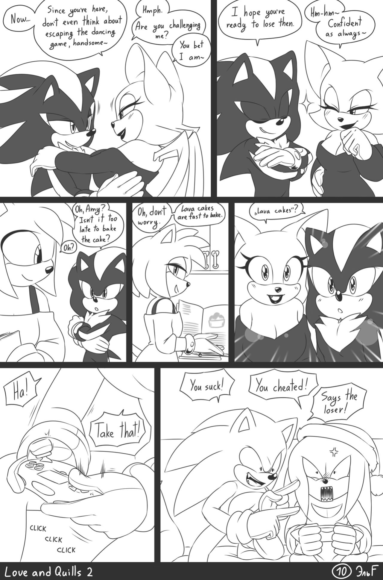 [Krazyelf] Love and Quills 2 (Sonic the Hedgehog) (+extras)