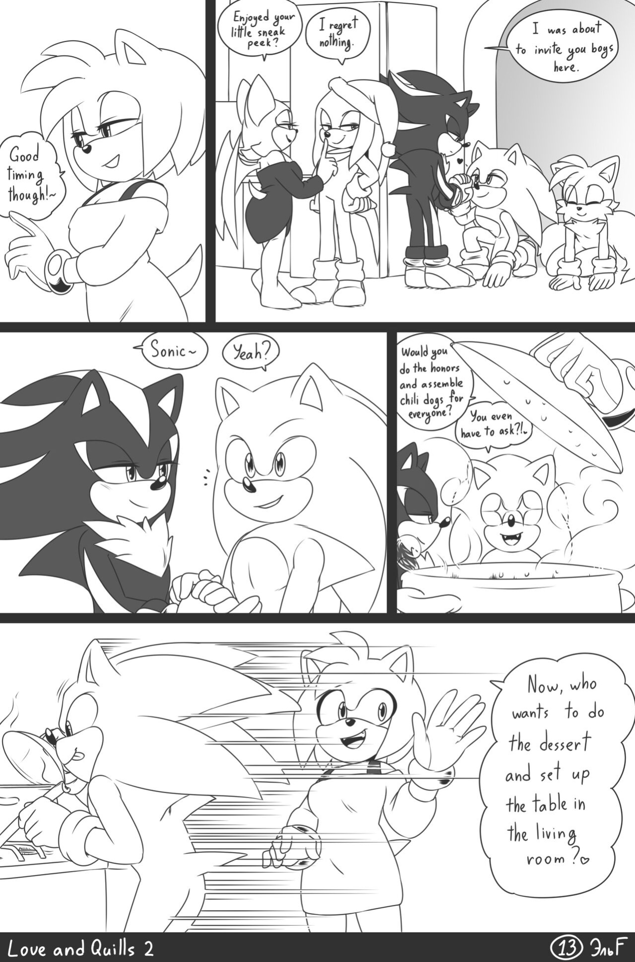 [Krazyelf] Love and Quills 2 (Sonic the Hedgehog) (+extras)