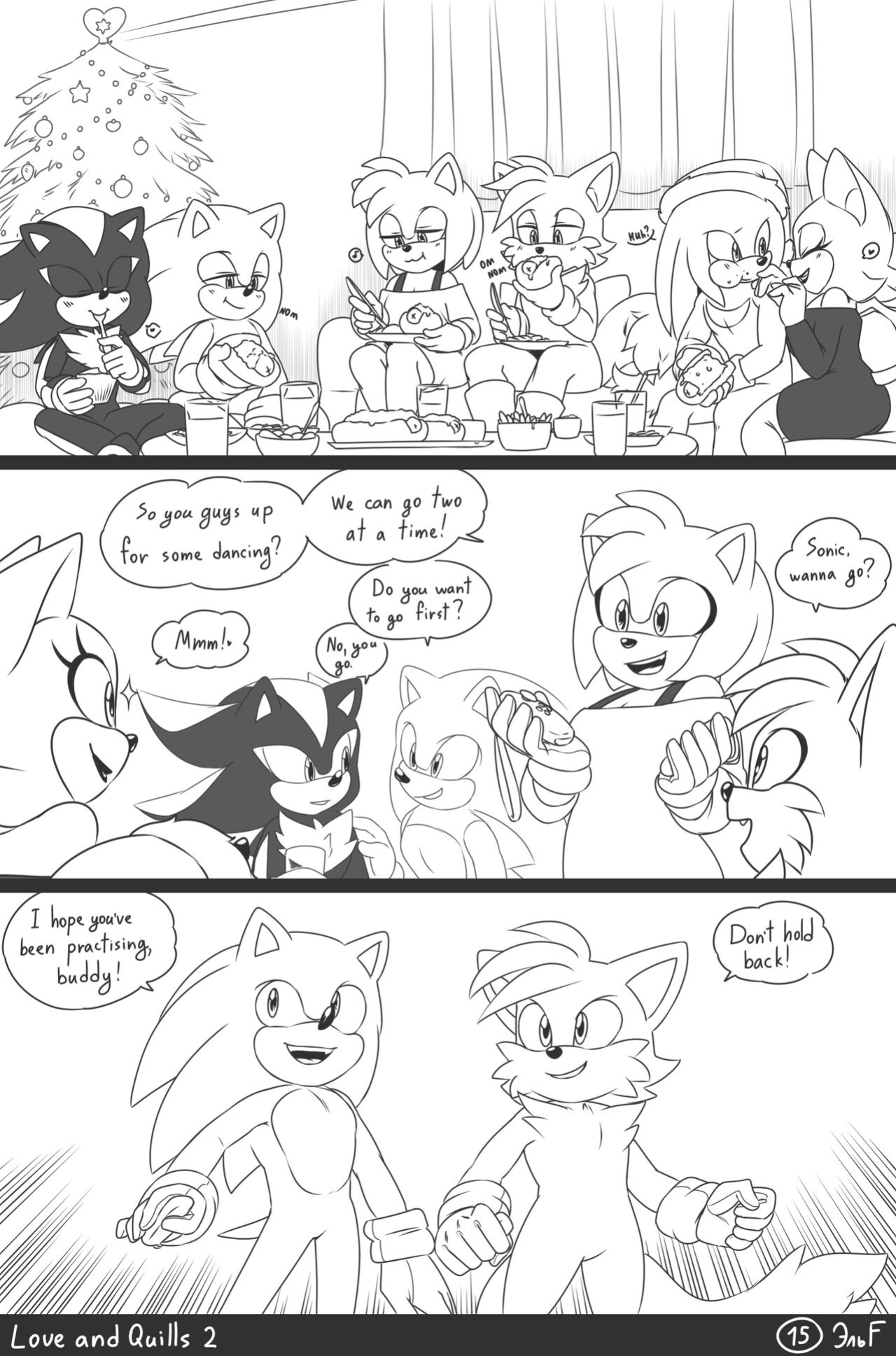 [Krazyelf] Love and Quills 2 (Sonic the Hedgehog) (+extras)