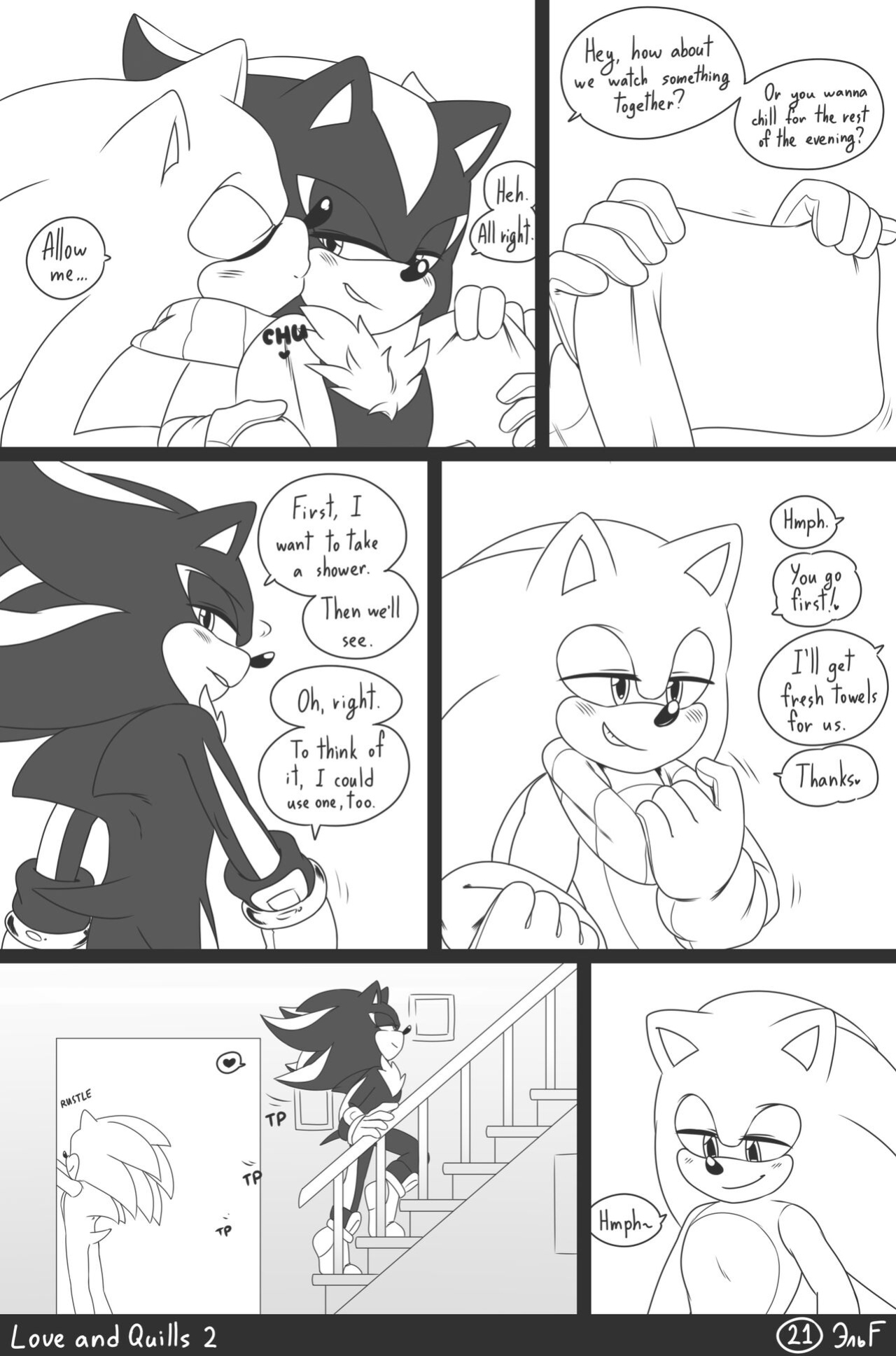 [Krazyelf] Love and Quills 2 (Sonic the Hedgehog) (+extras)