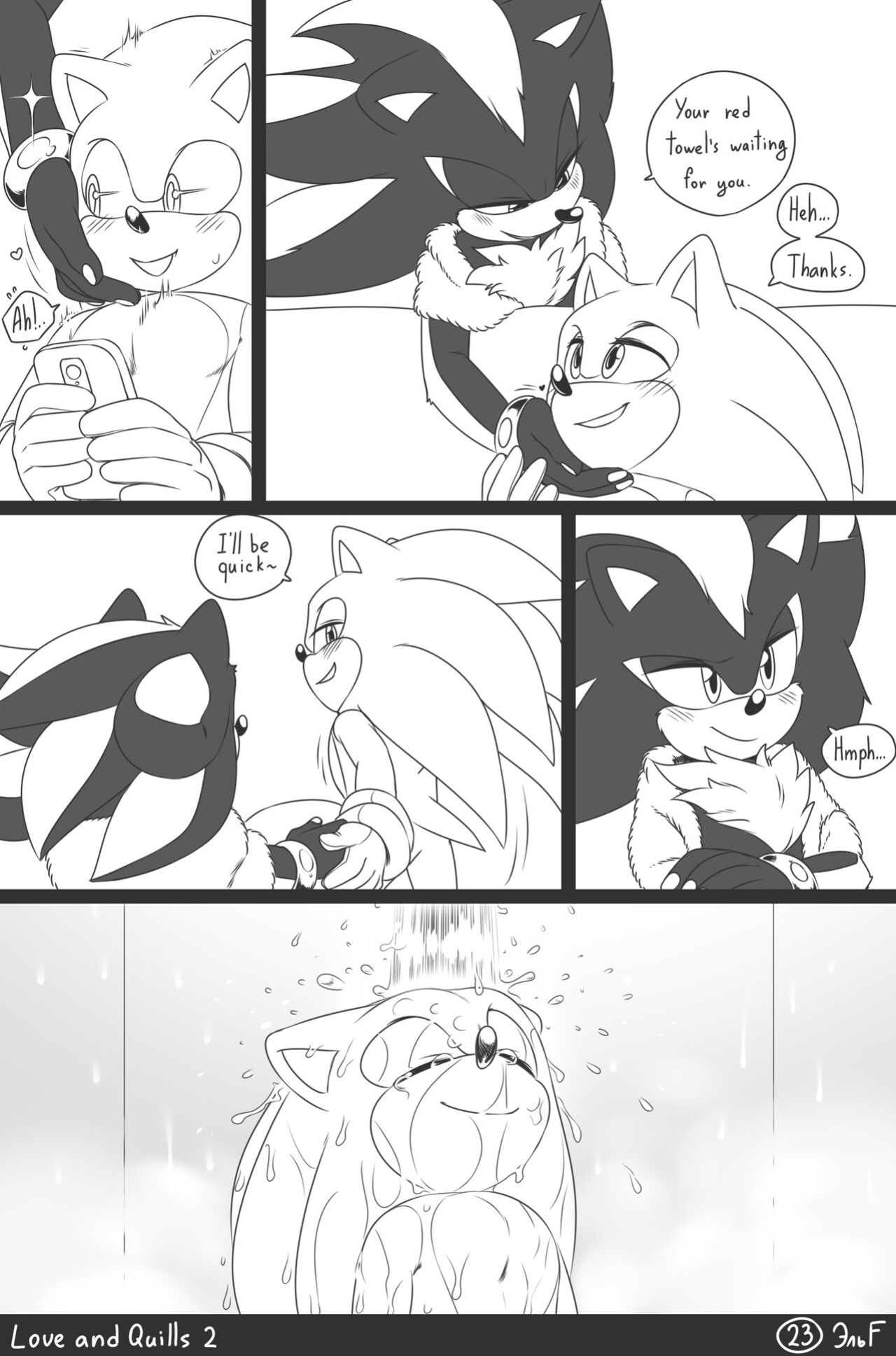 [Krazyelf] Love and Quills 2 (Sonic the Hedgehog) (+extras)