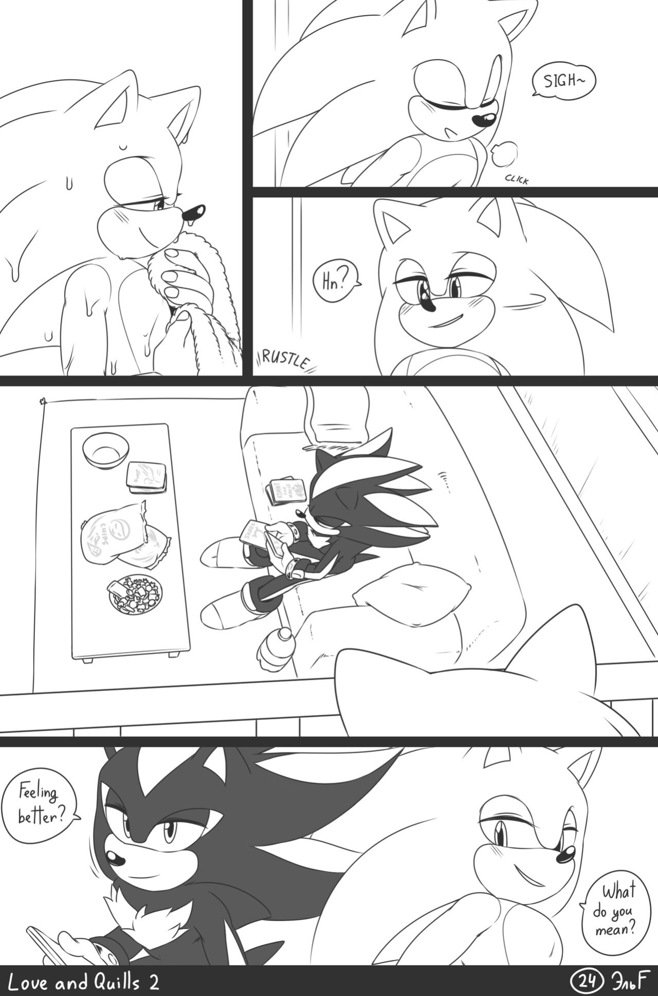 [Krazyelf] Love and Quills 2 (Sonic the Hedgehog) (+extras)