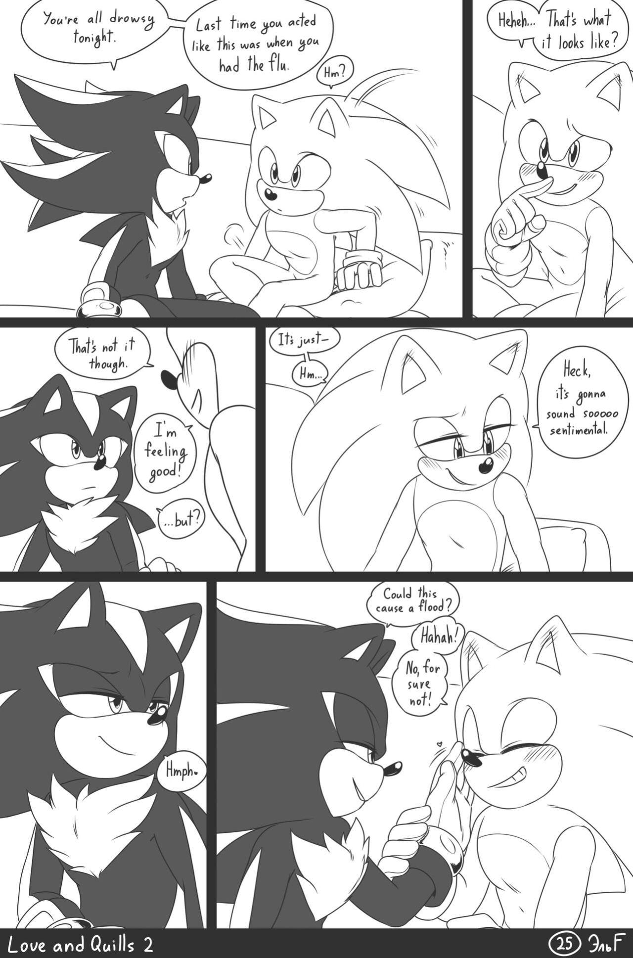 [Krazyelf] Love and Quills 2 (Sonic the Hedgehog) (+extras)