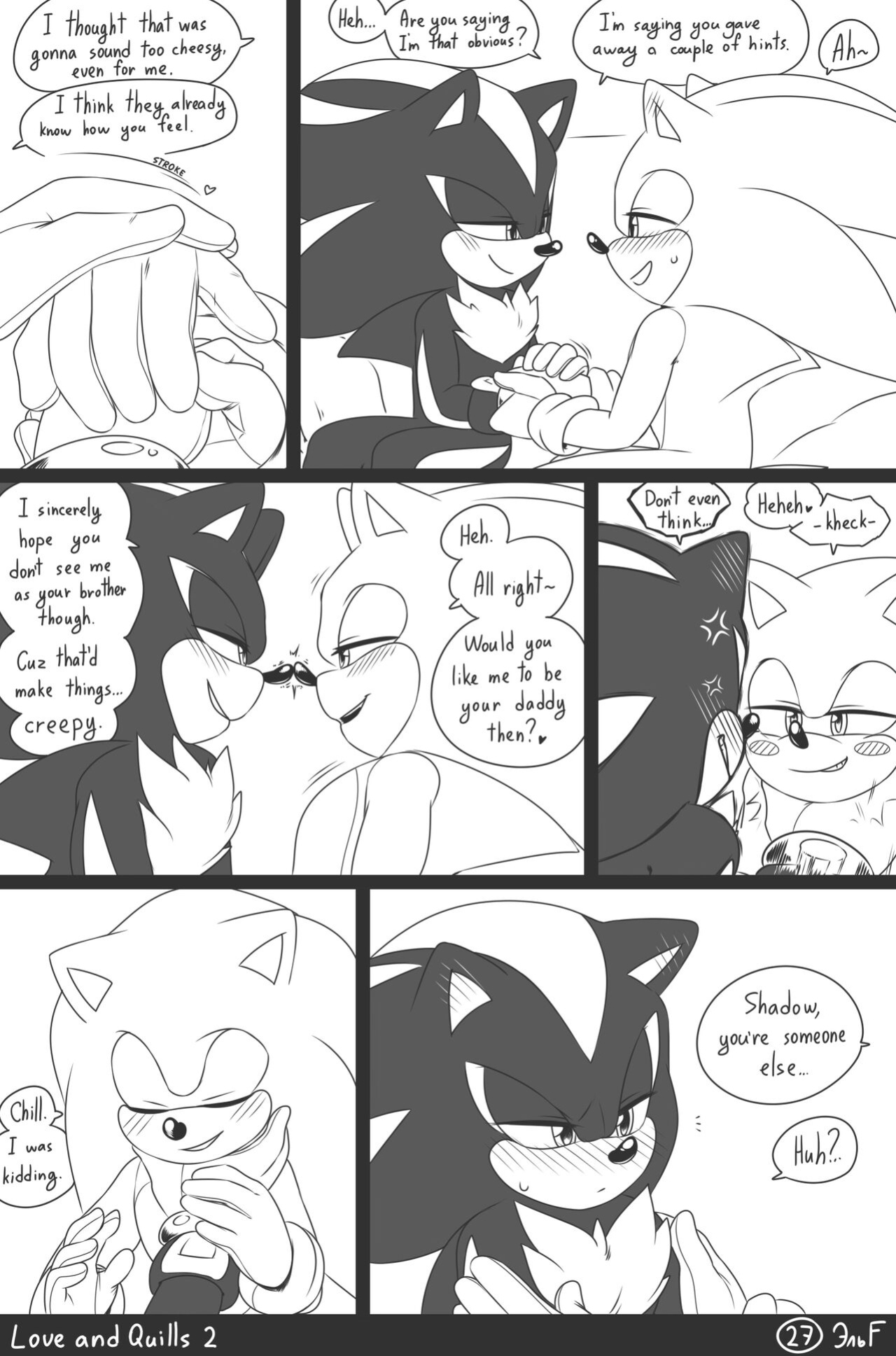 [Krazyelf] Love and Quills 2 (Sonic the Hedgehog) (+extras)
