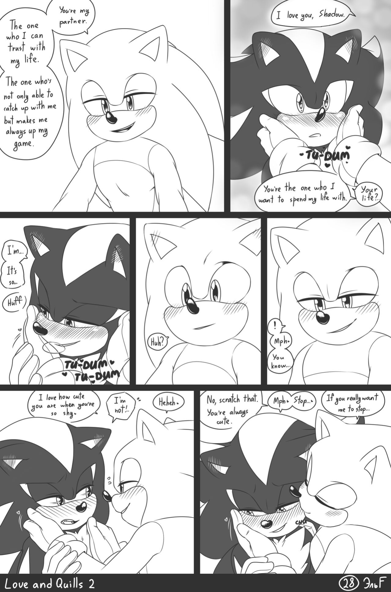 [Krazyelf] Love and Quills 2 (Sonic the Hedgehog) (+extras)