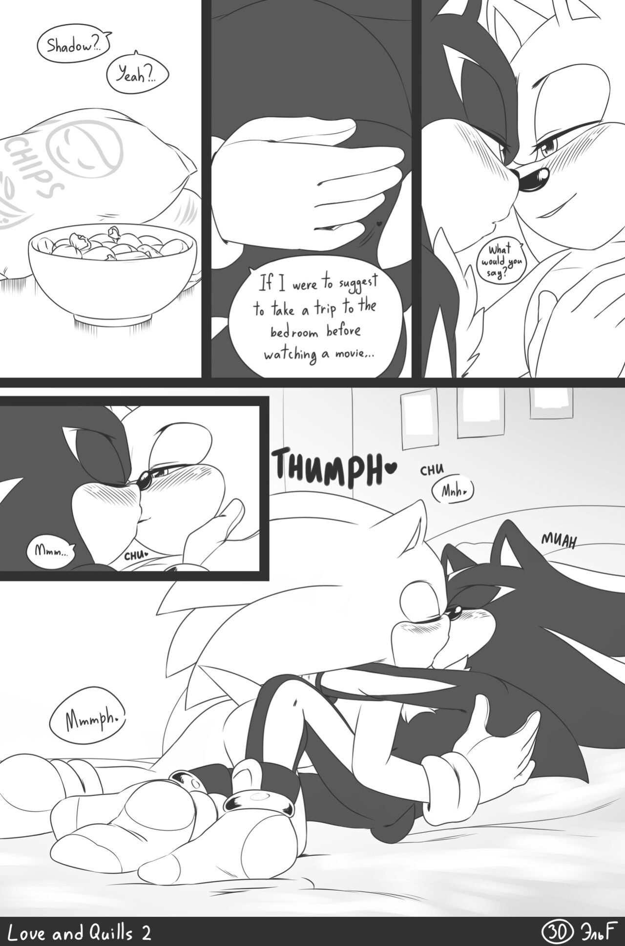 [Krazyelf] Love and Quills 2 (Sonic the Hedgehog) (+extras)
