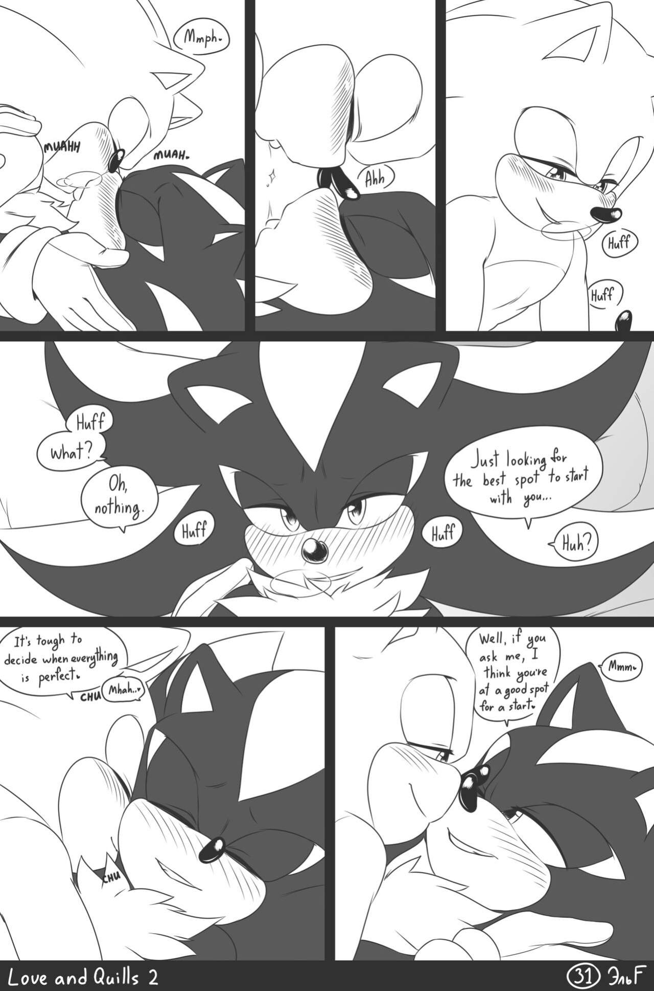 [Krazyelf] Love and Quills 2 (Sonic the Hedgehog) (+extras)