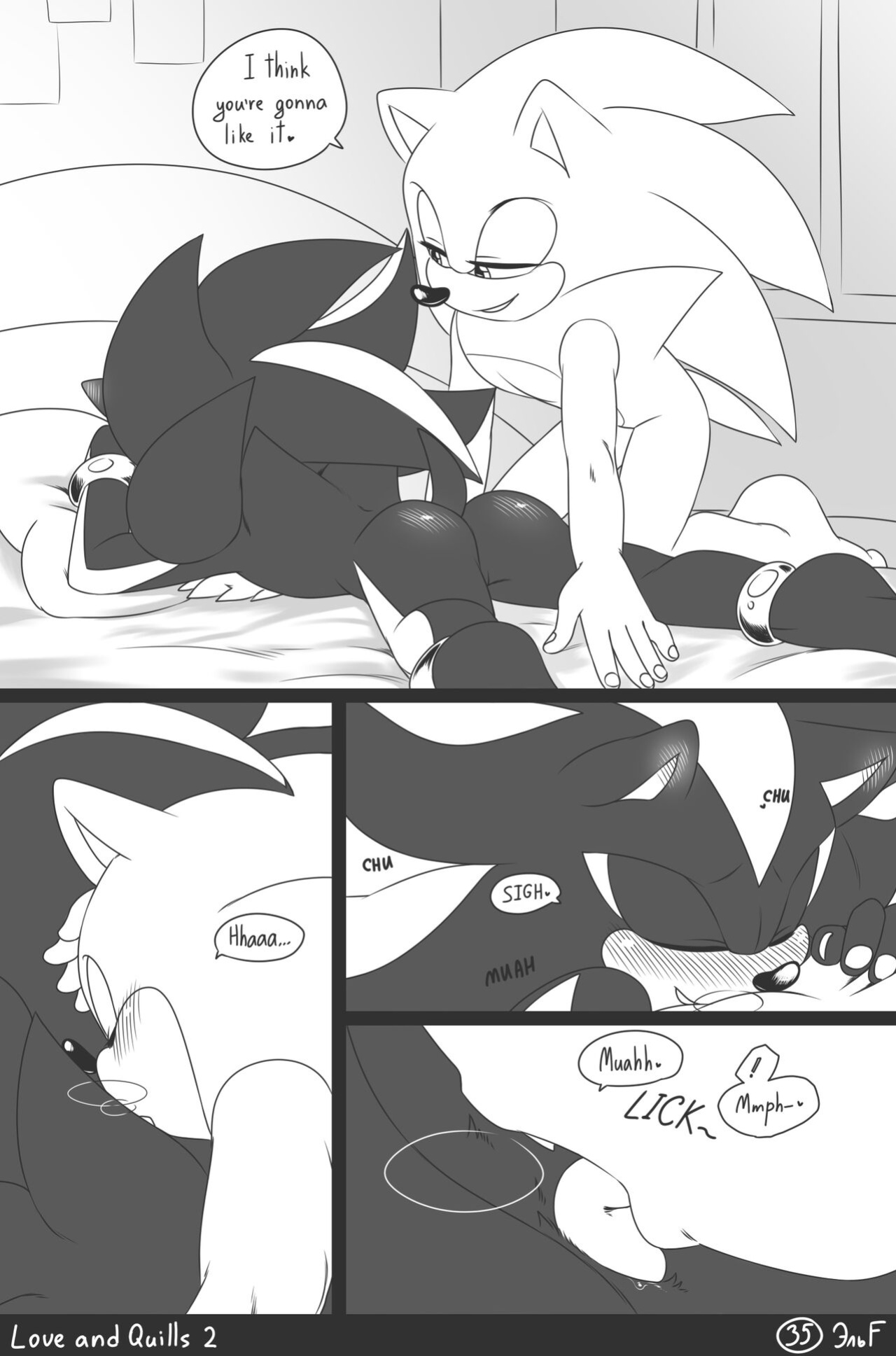 [Krazyelf] Love and Quills 2 (Sonic the Hedgehog) (+extras)