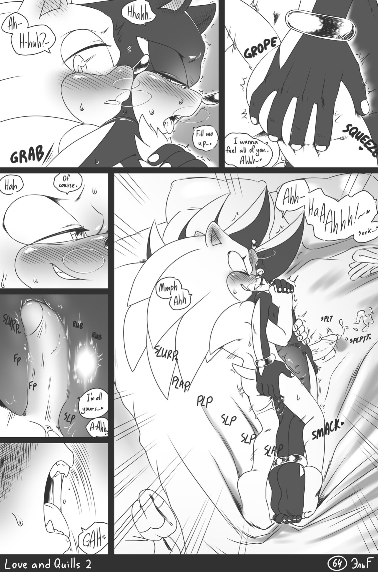 [Krazyelf] Love and Quills 2 (Sonic the Hedgehog) (+extras)