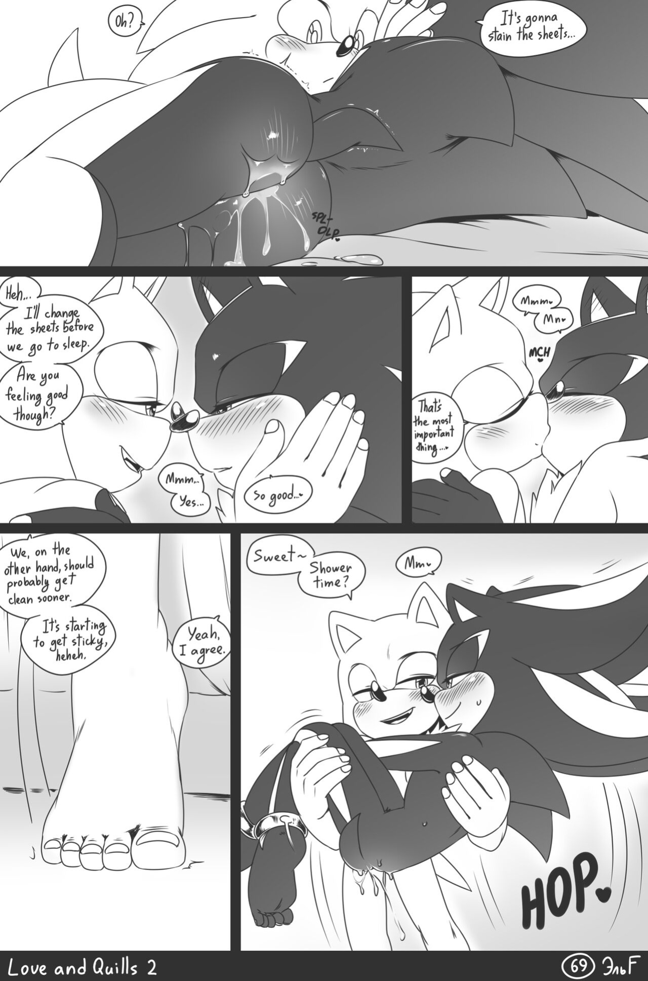 [Krazyelf] Love and Quills 2 (Sonic the Hedgehog) (+extras)