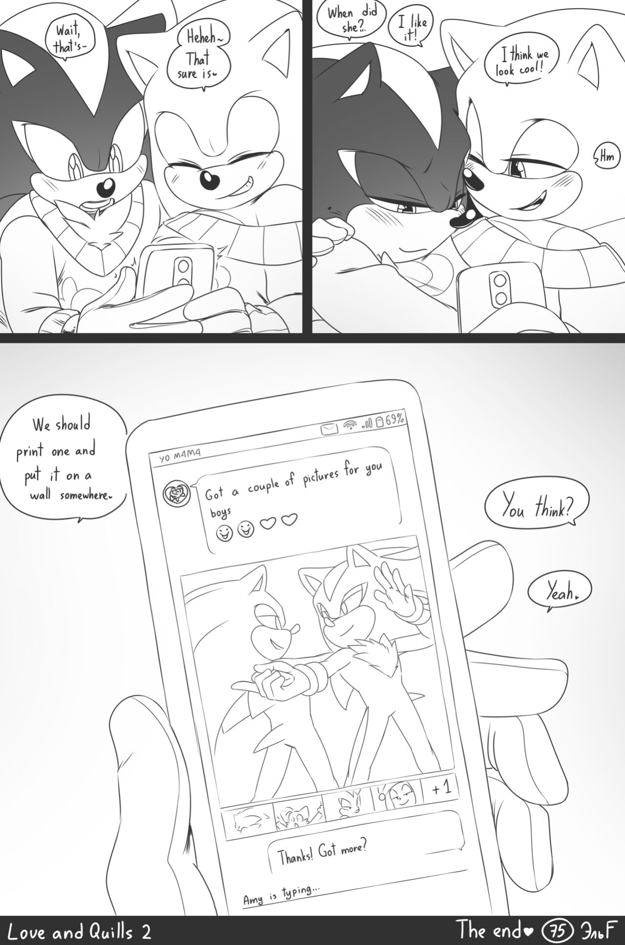 [Krazyelf] Love and Quills 2 (Sonic the Hedgehog) (+extras)
