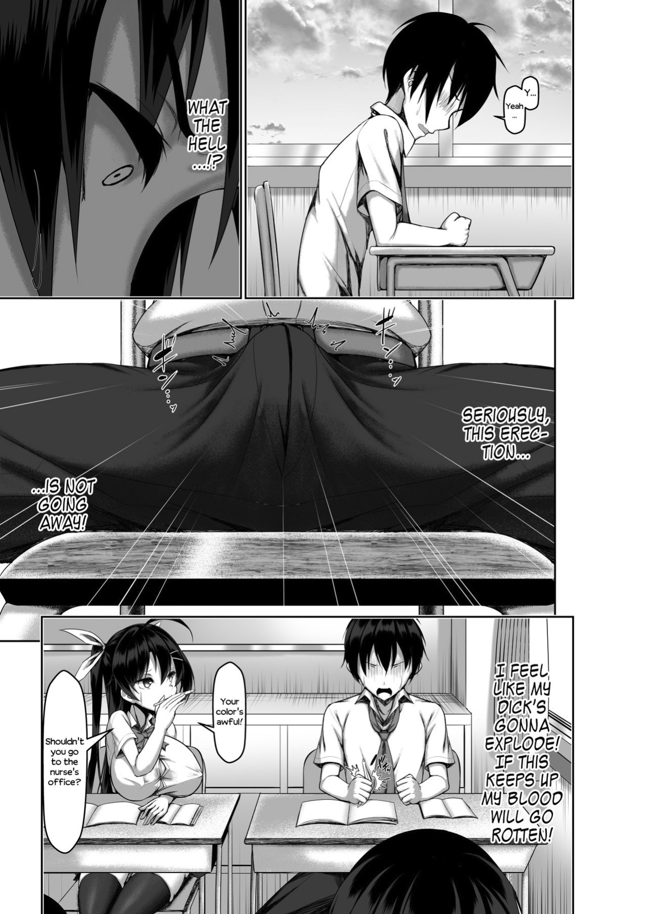 [Kawahagitei] Toppatsusei Bokki Shoukougun ~Jii Fuzen o Soete~ {Seyzer Koze+Hennojin}