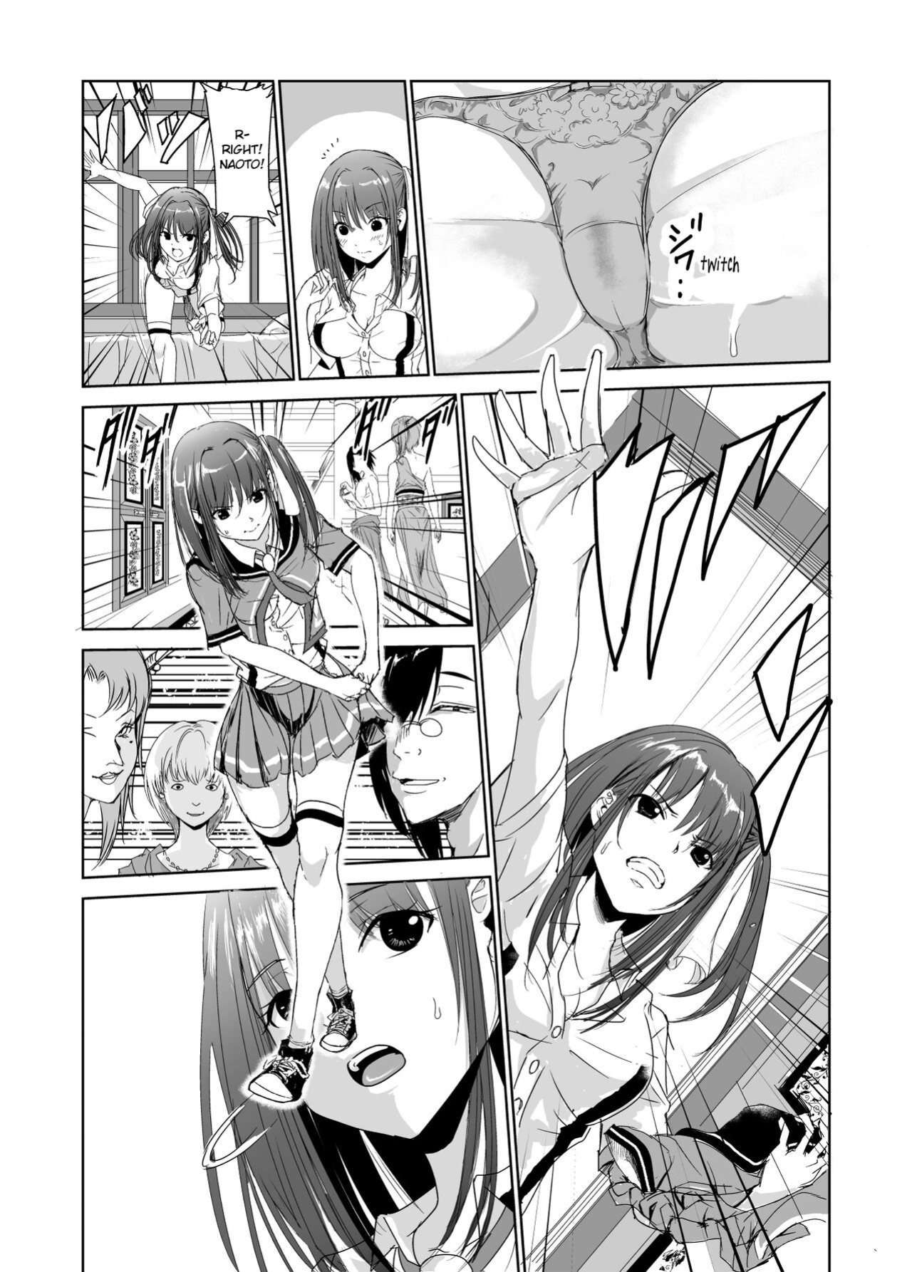 [Raid Socks (Tricky)] Tsuyagari Mura 2 ~Kareshi o Mamoru Tame Hikyou no Mura de Kyousei Gohoushi & NTR Sex~ [RuruScanlations]