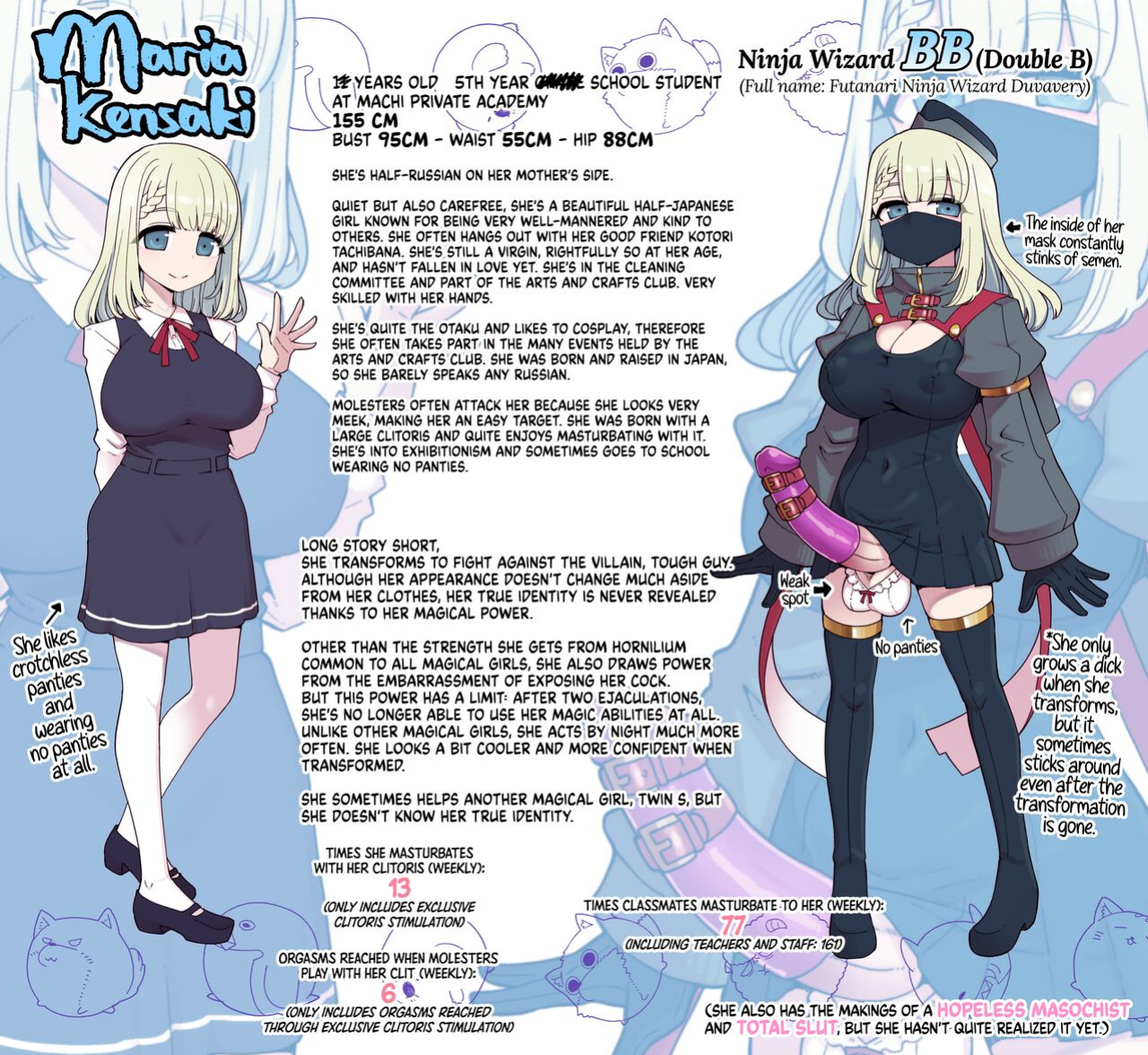 [Showa Saishuu Sensen (Hanauna)] Machi Gakuen Shugeibu Gyaku Bunny Kissa | The Machi Academy Arts And Crafts Club’s Reverse Bunny Café