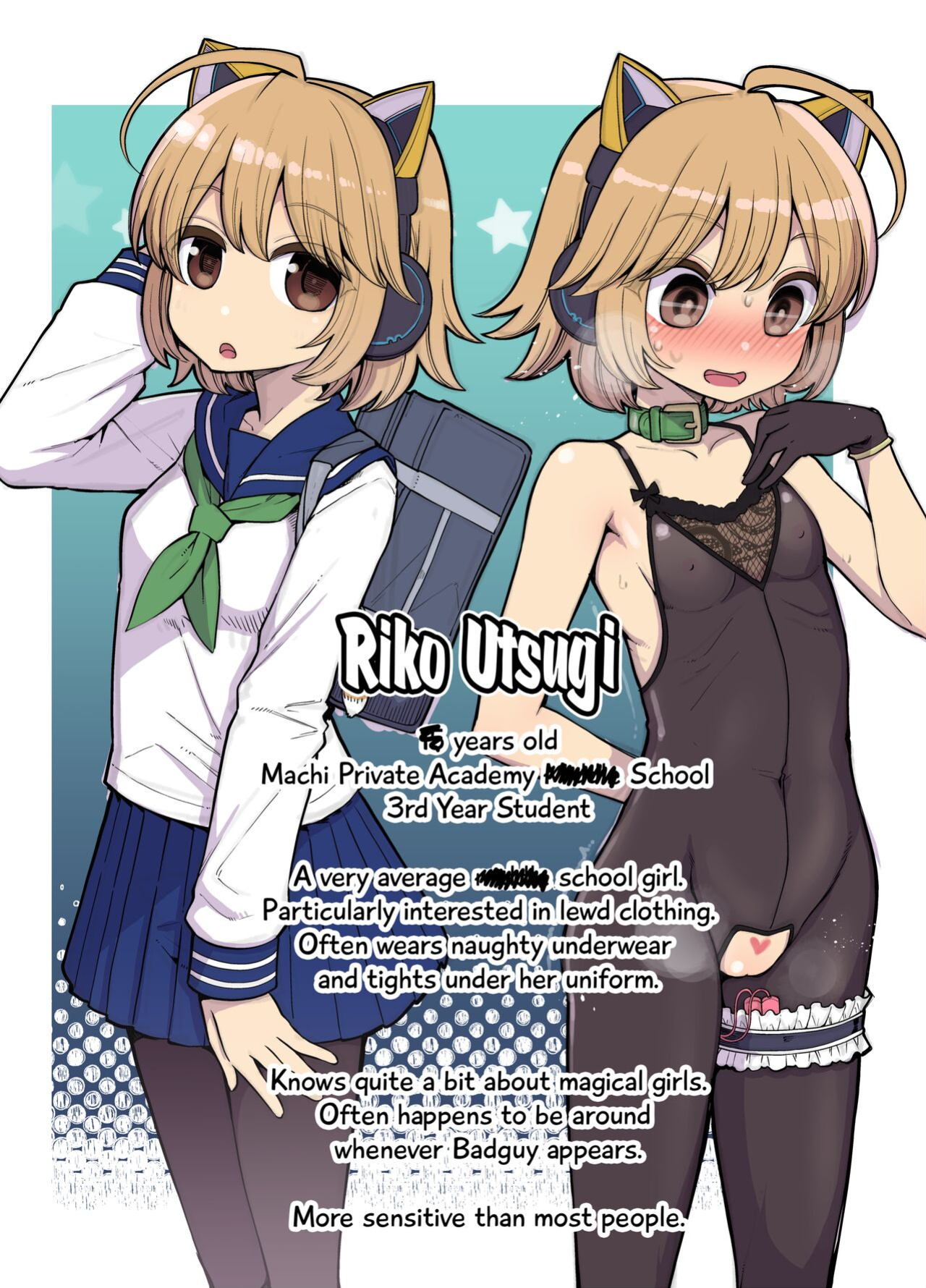 [Showa Saishuu Sensen (Hanauna)] Machi Gakuen Shugeibu Gyaku Bunny Kissa | The Machi Academy Arts And Crafts Club’s Reverse Bunny Café